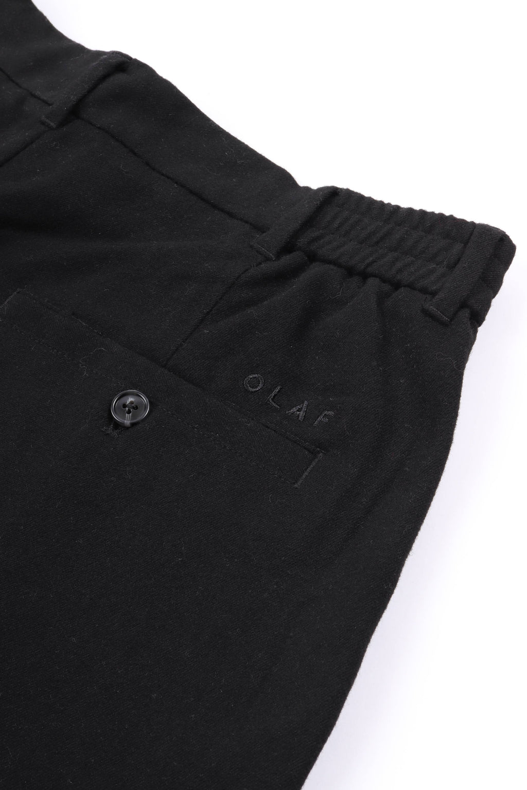 Regulard pleated pant black