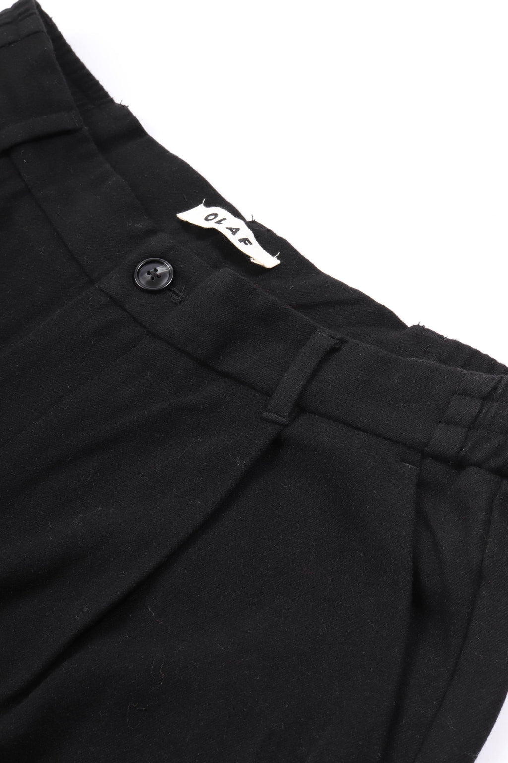 Regulard pleated pant black