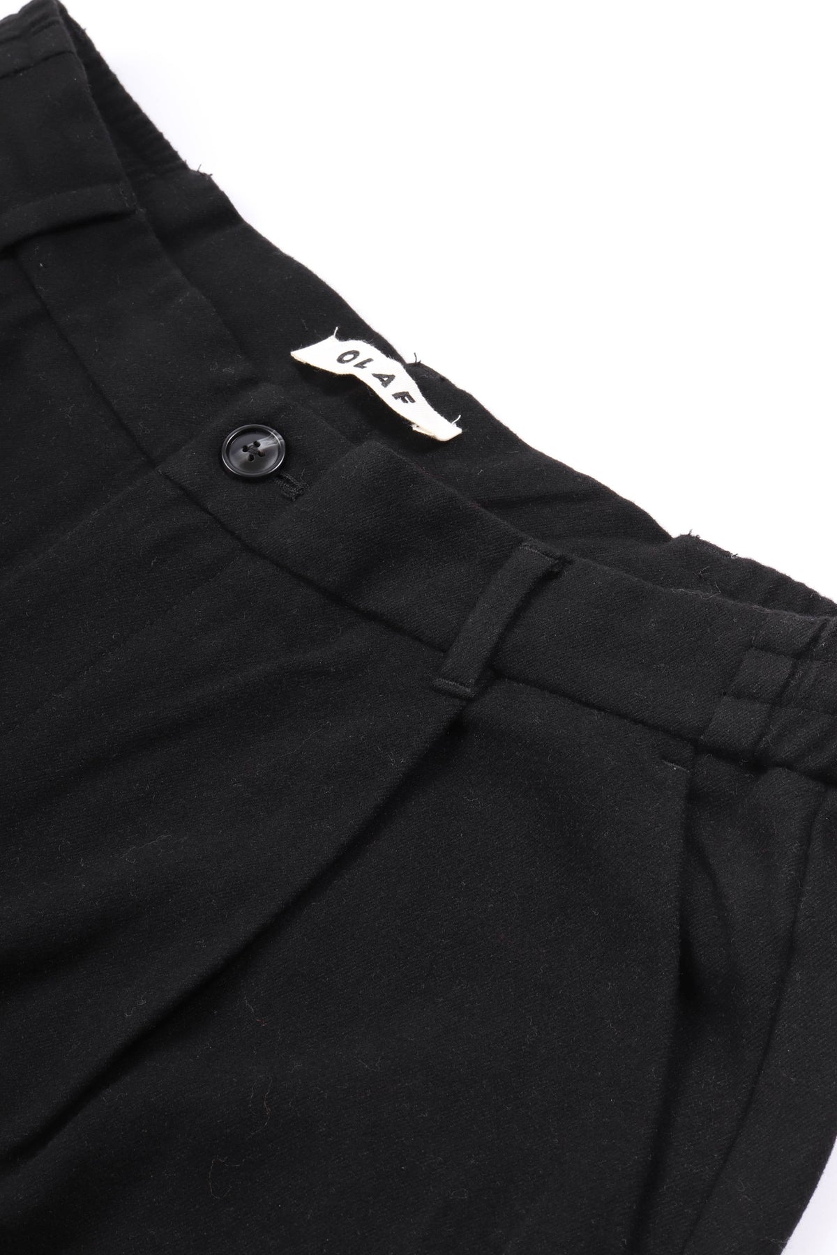 Regulard pleated pant black