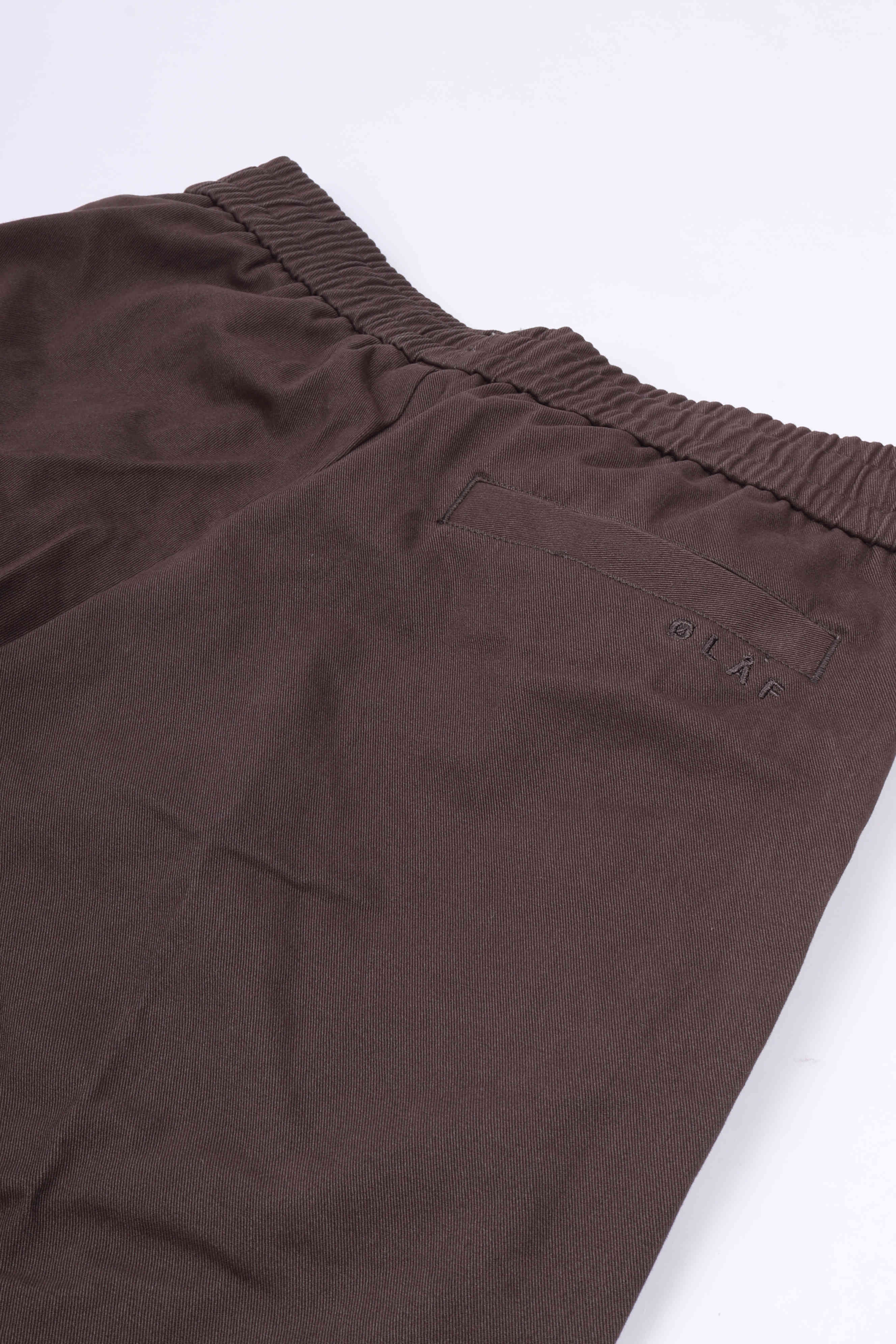 Slim elasticated pant charcoal