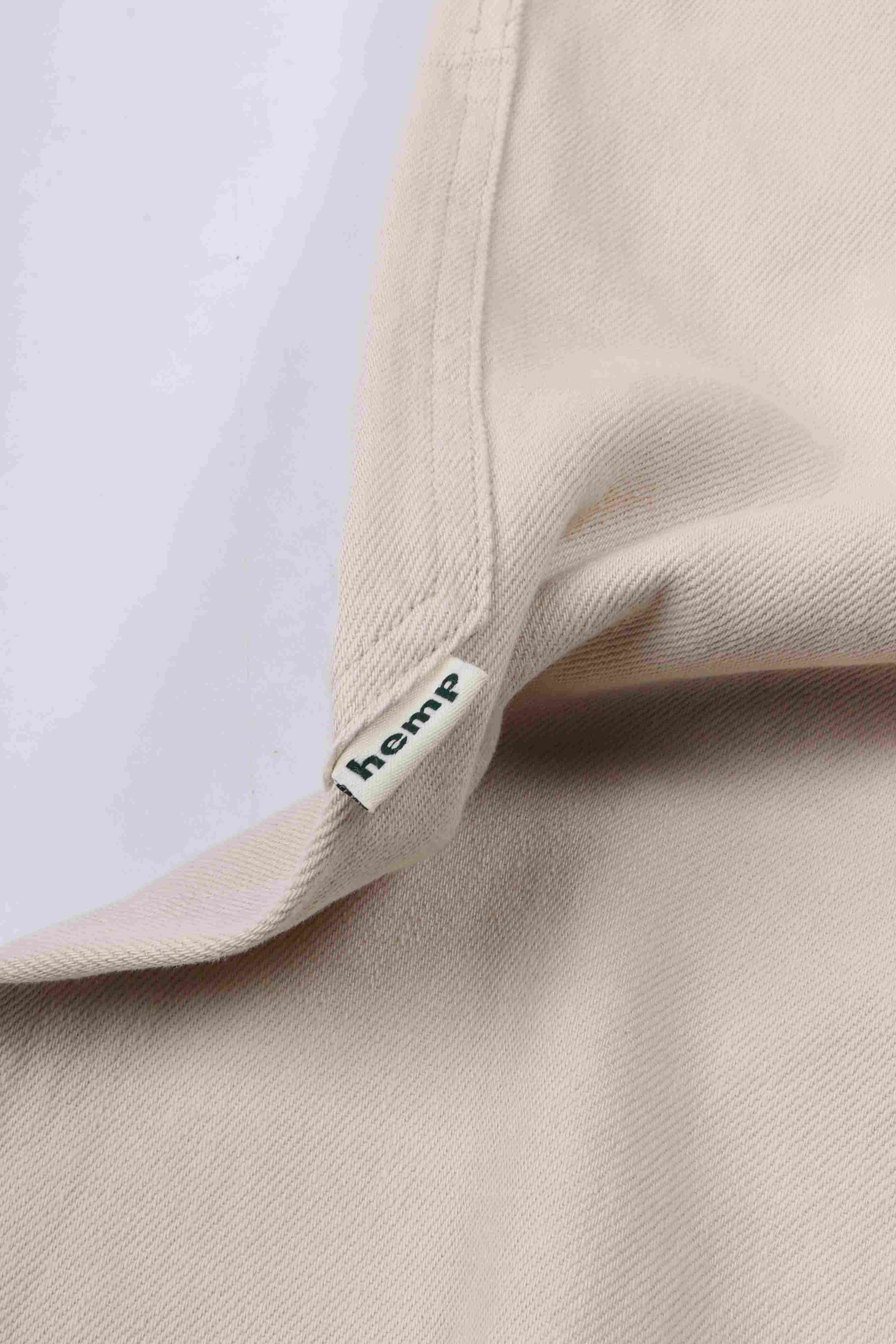 Hemp relaxed pant natural