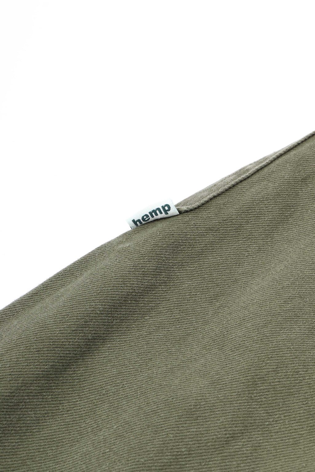 Hemp relaxed pant olive