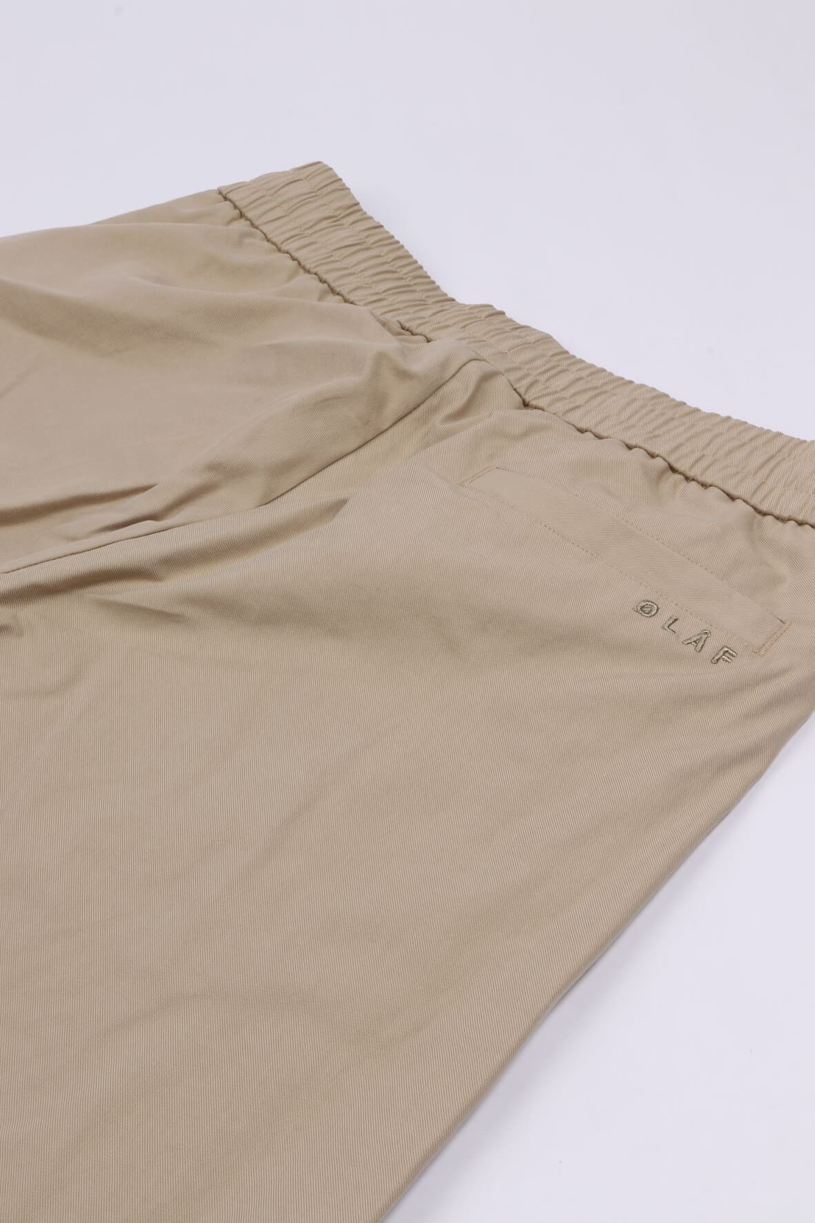 Slim elasticated light sage