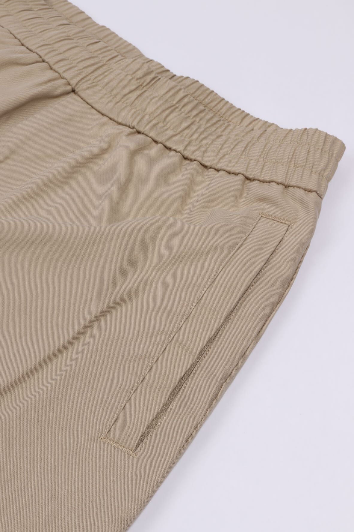 Slim elasticated light sage