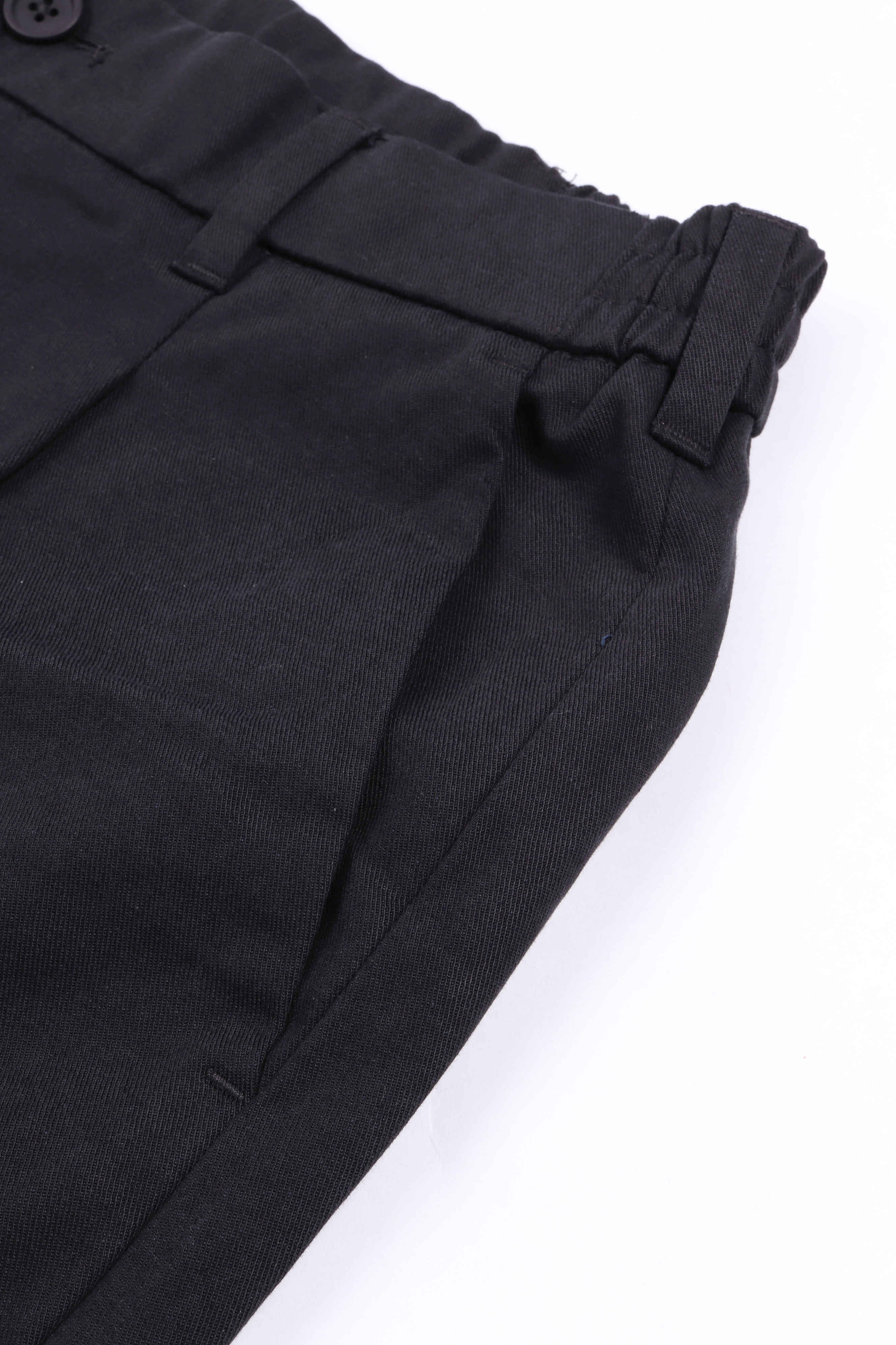 R. pleated chino navy