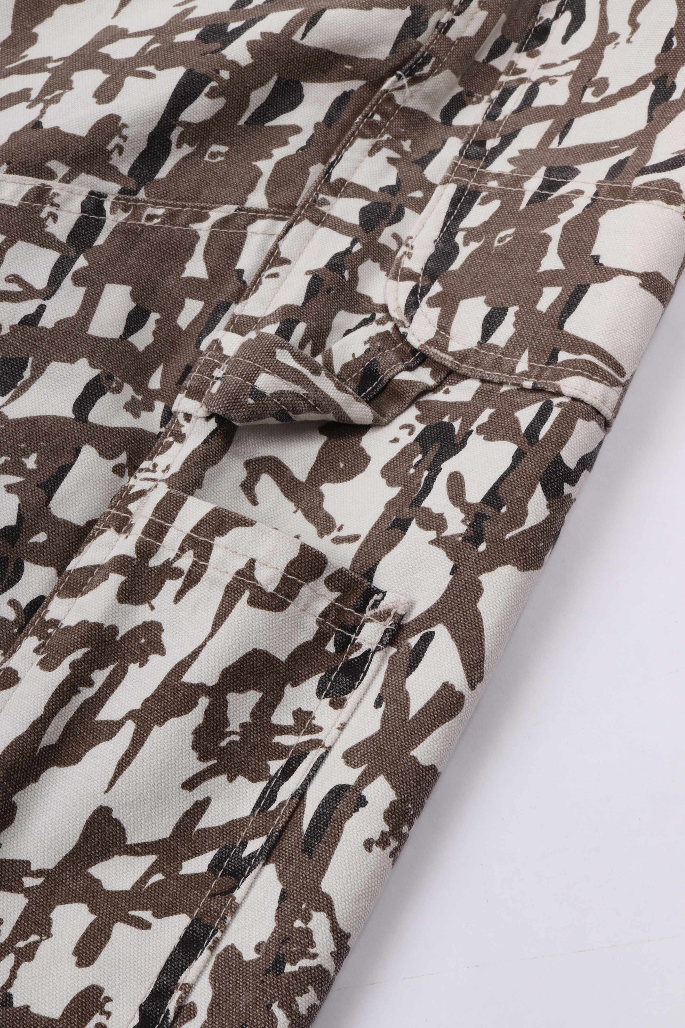 Toas canvas pant grey reed