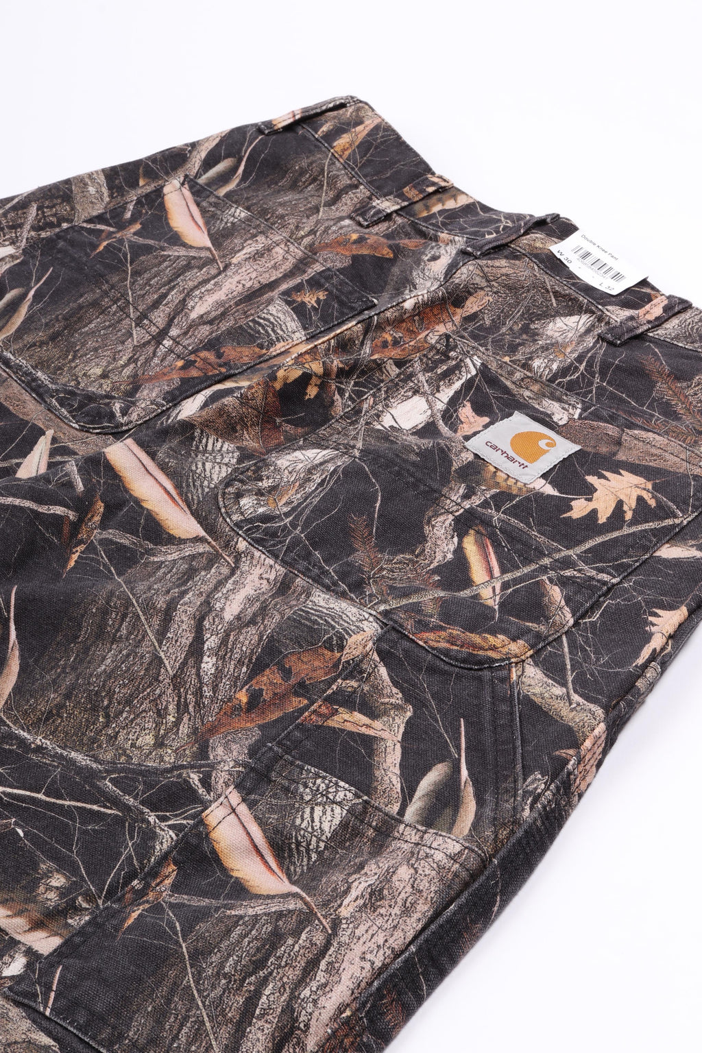 Double knee pant camo feather tre