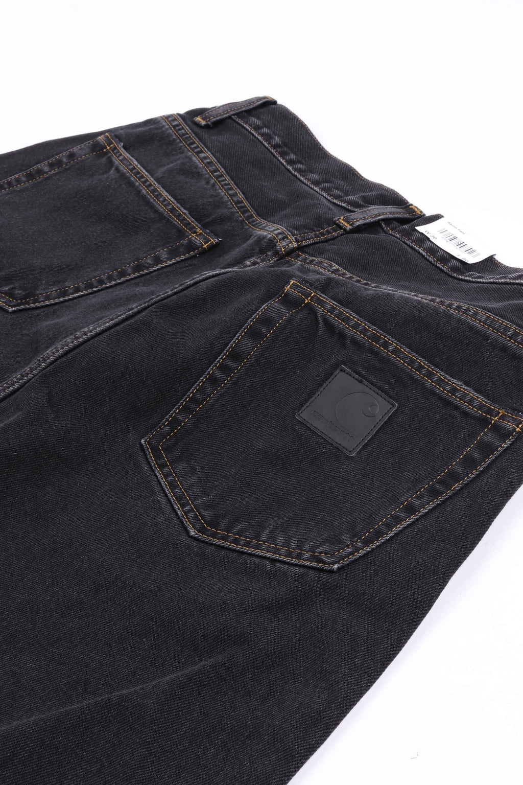 Aaron pant black stone wash