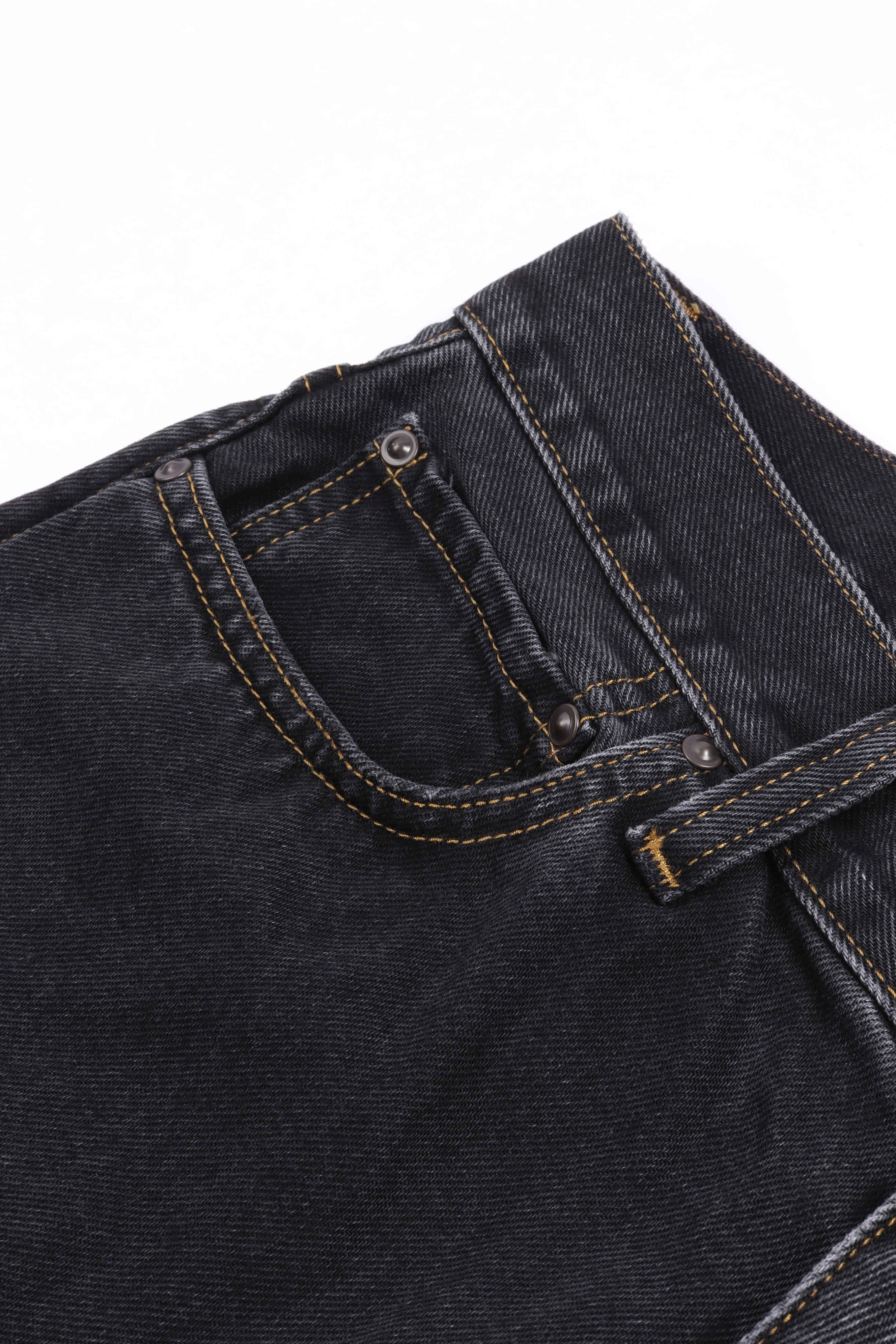 Aaron pant black stone wash