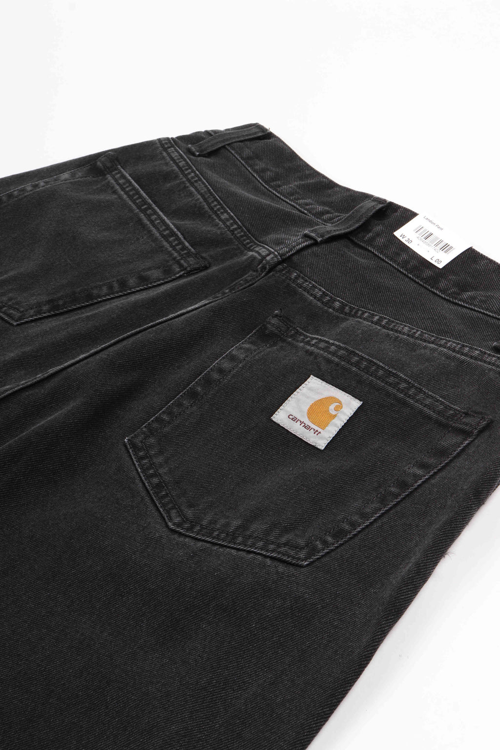 Landon pant black stone wash