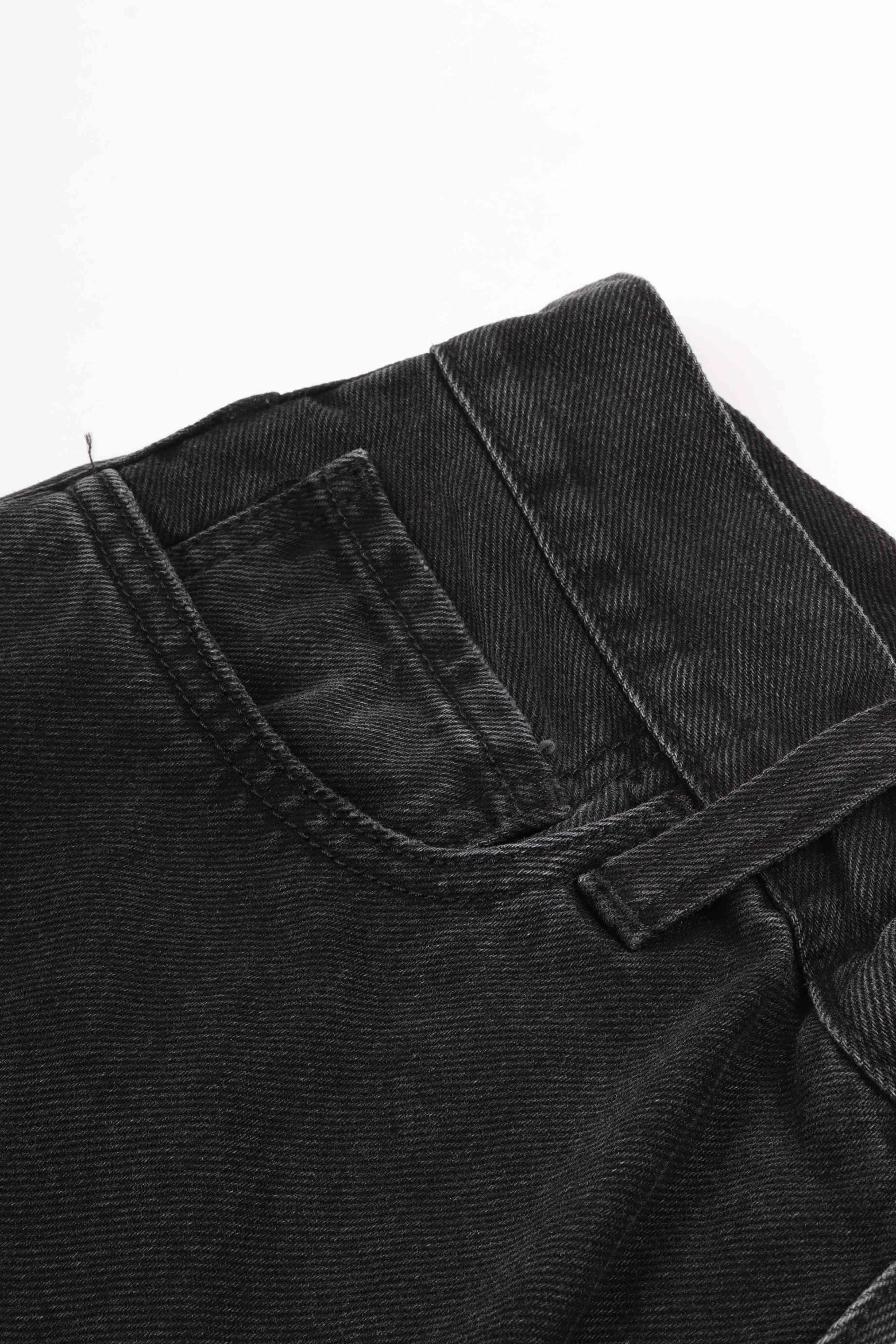 Landon pant black stone wash