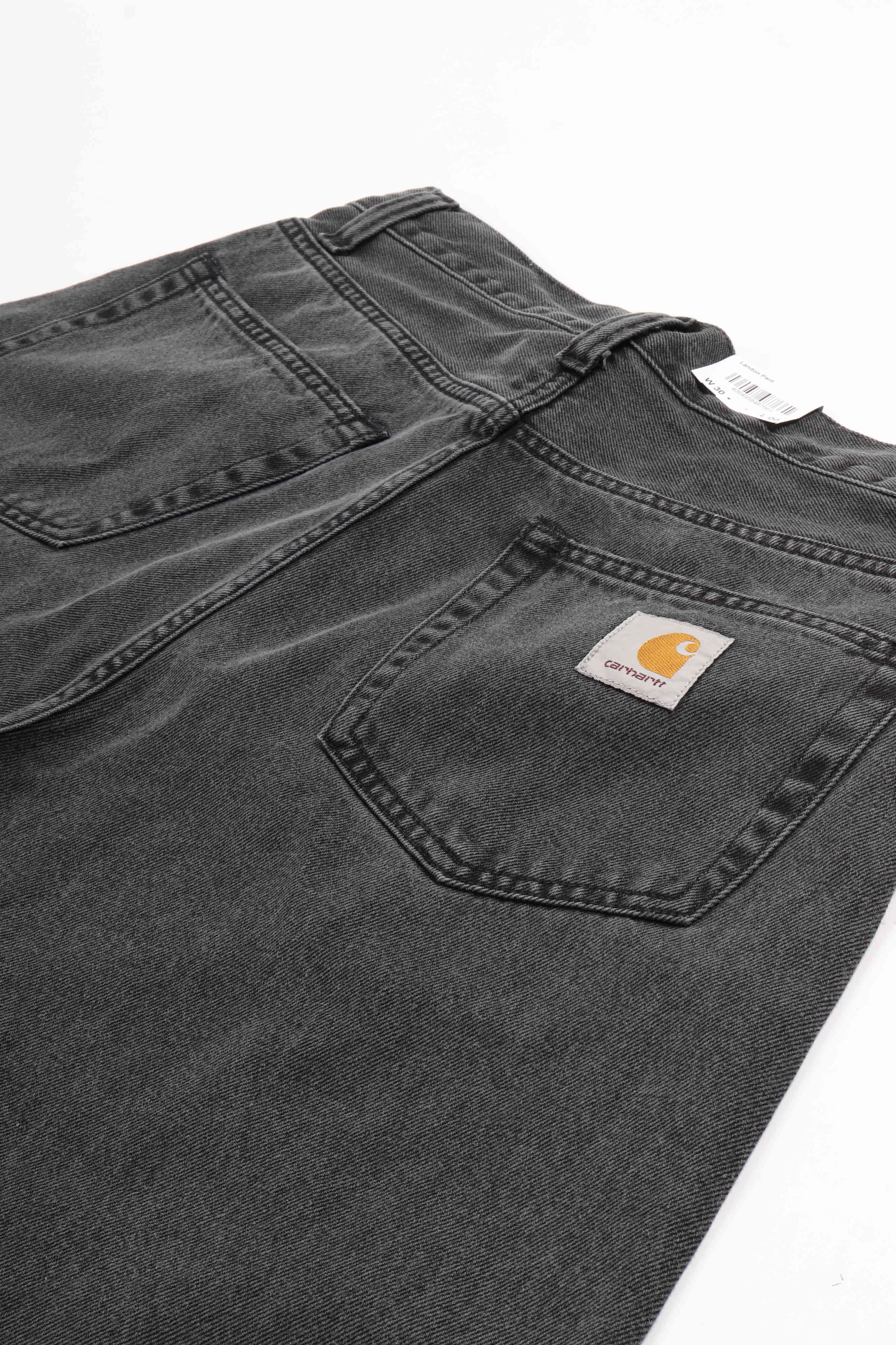 Landon pant black heavy sto