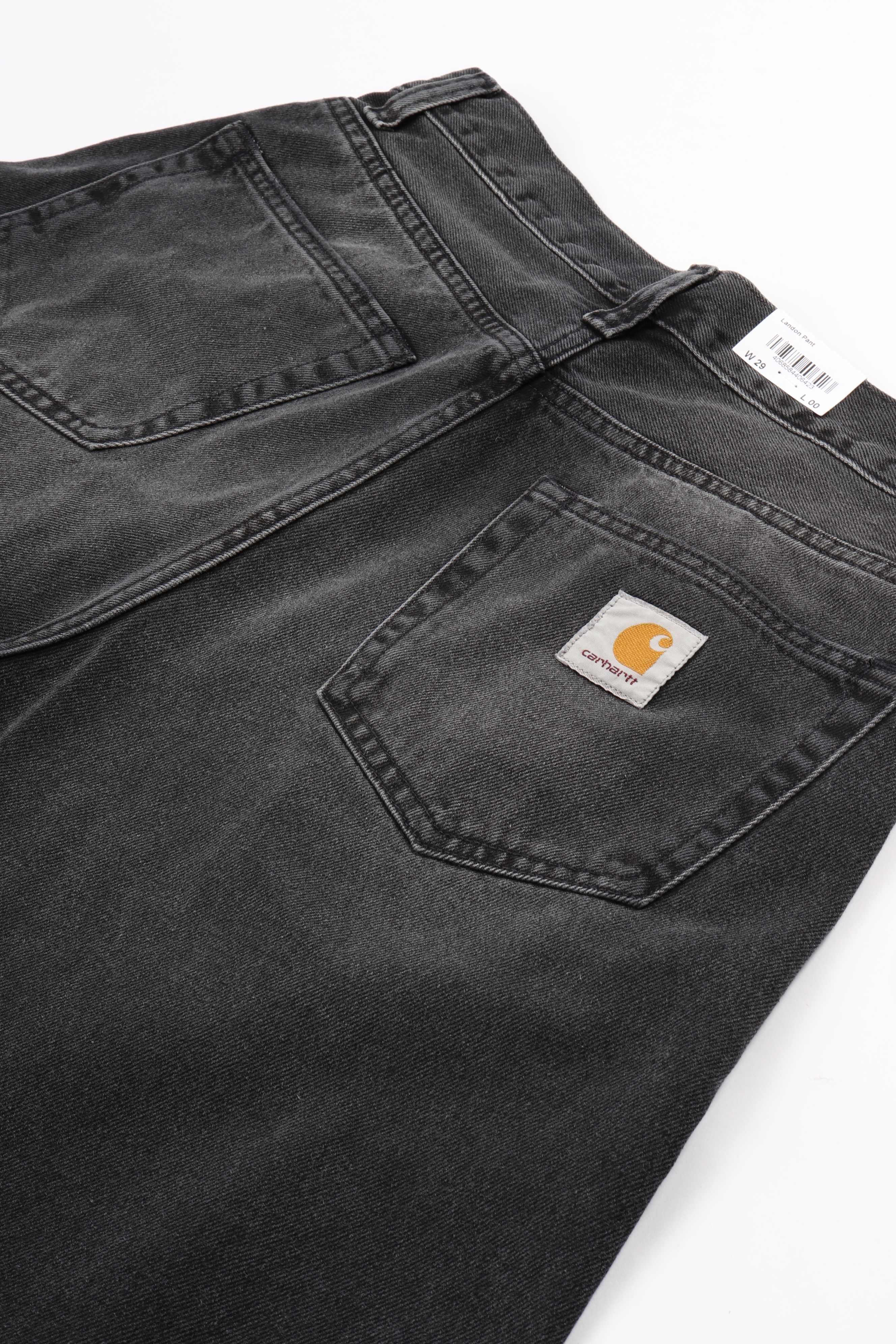 Landon pant black. worn bl
