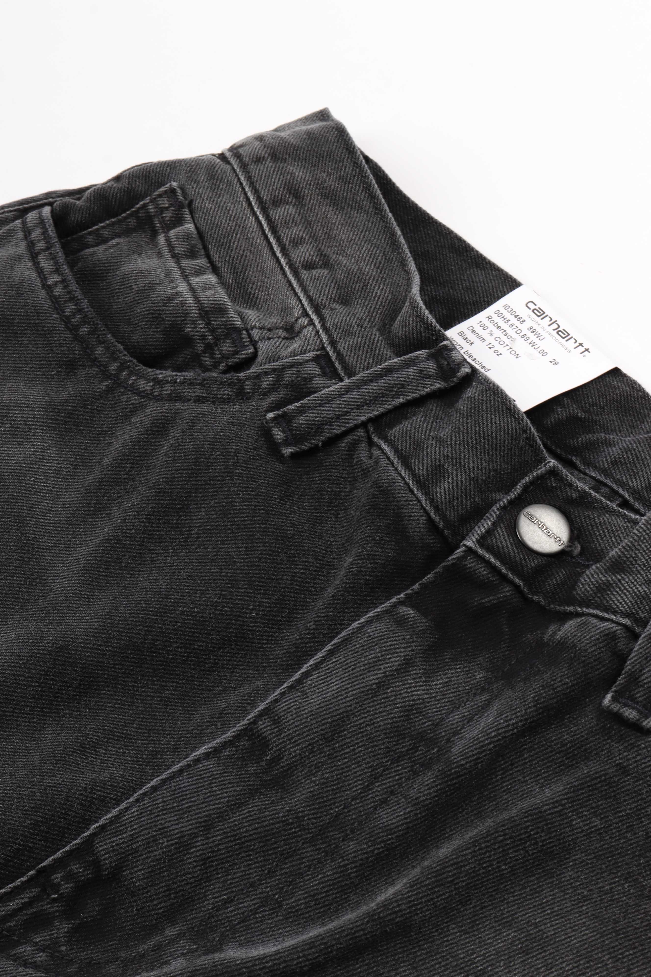 Landon pant black. worn bl