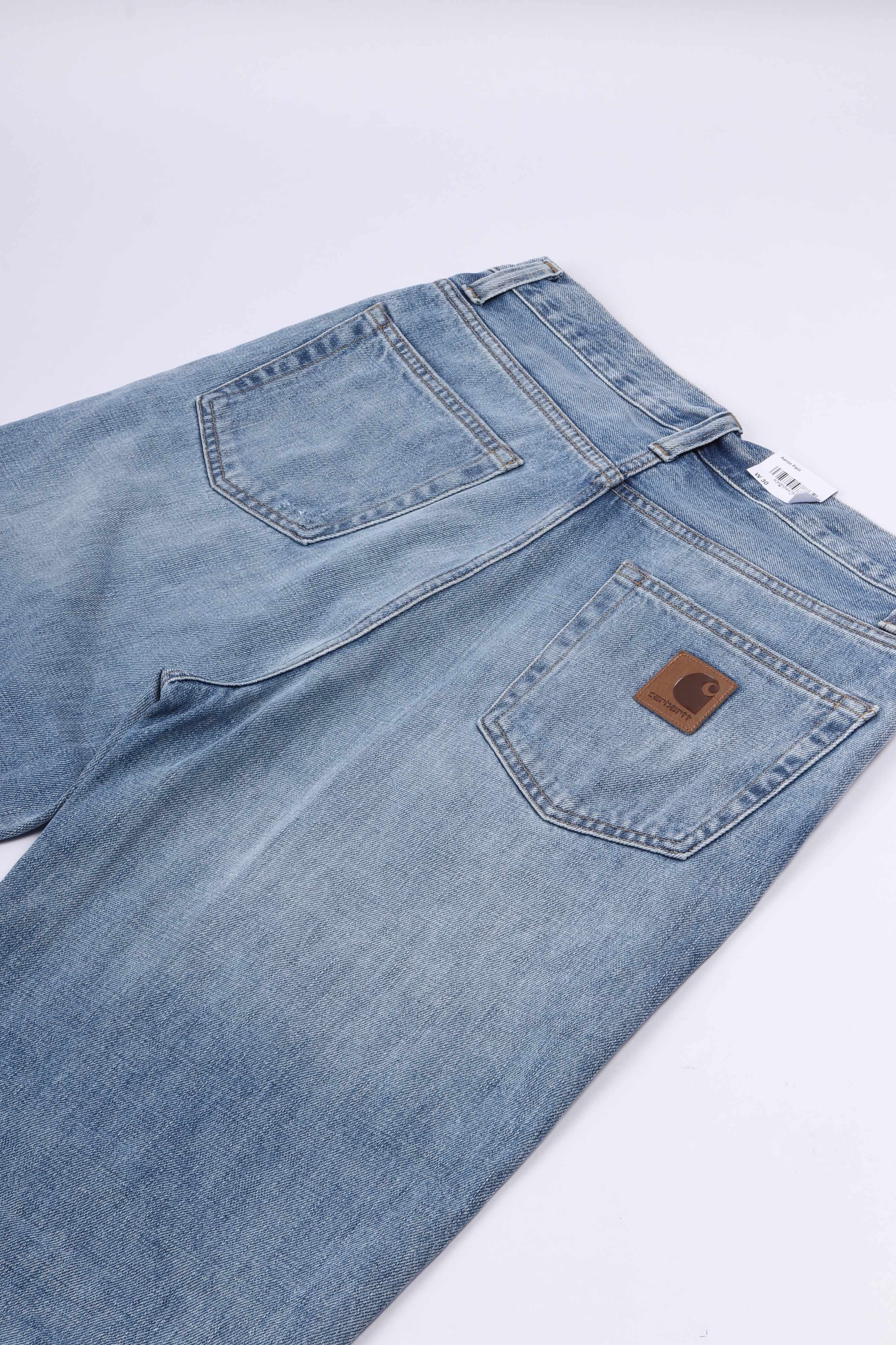 Aaron pant blue. burst wash