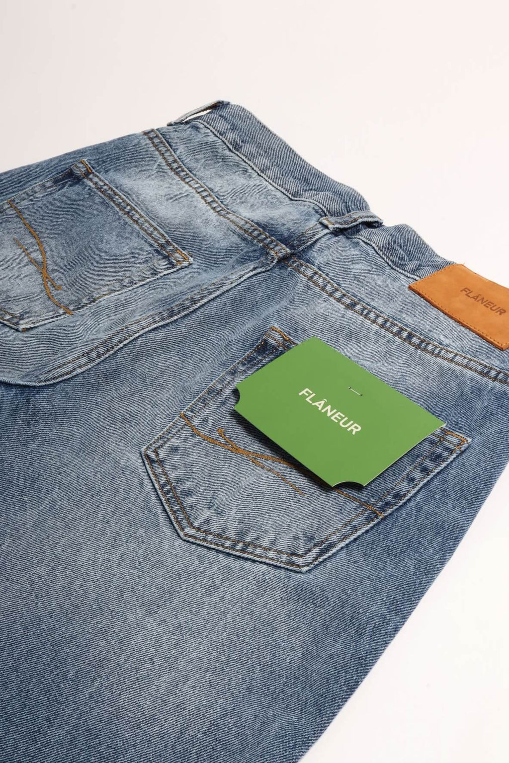 Slim jeans vintage blue den