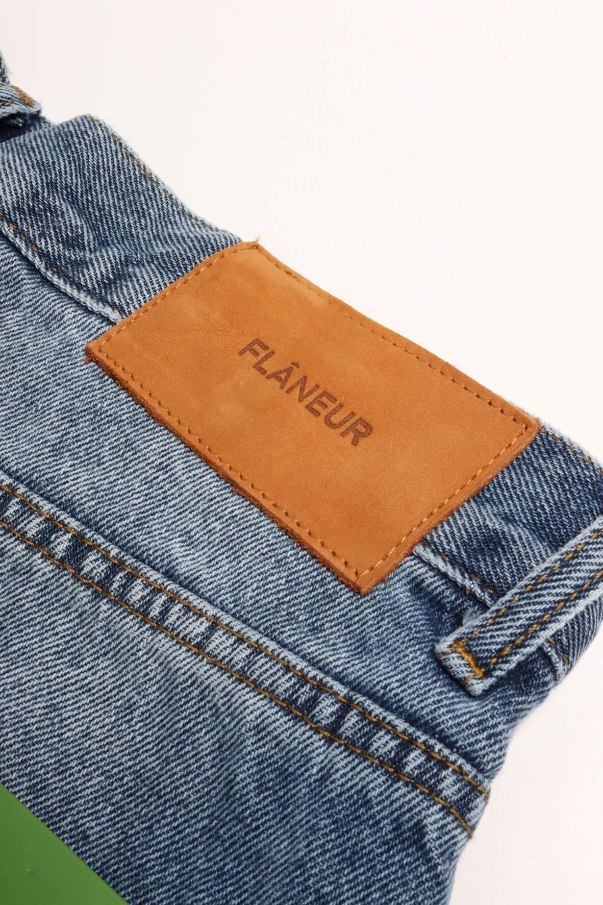 Slim jeans vintage blue den