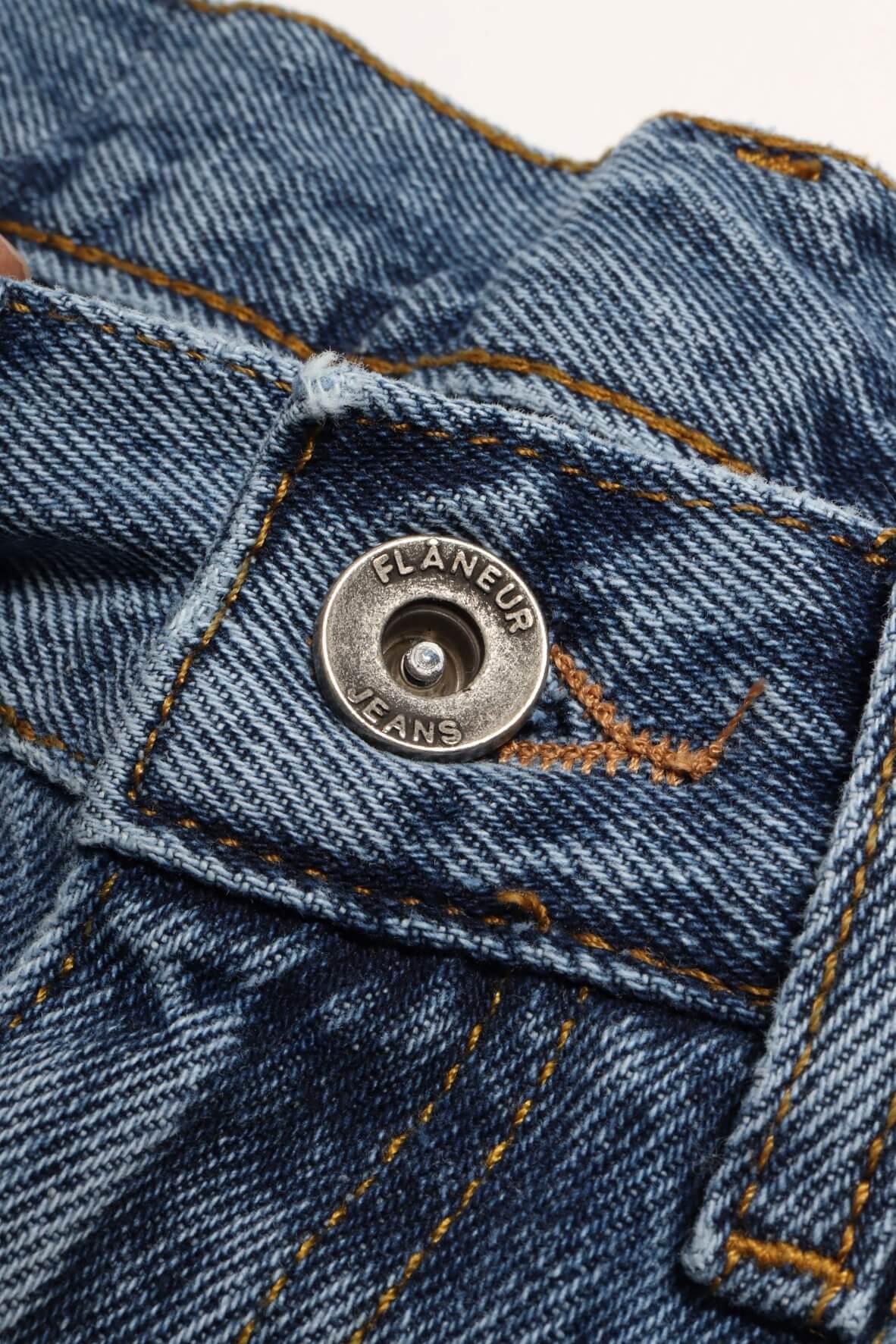 Slim jeans vintage blue den