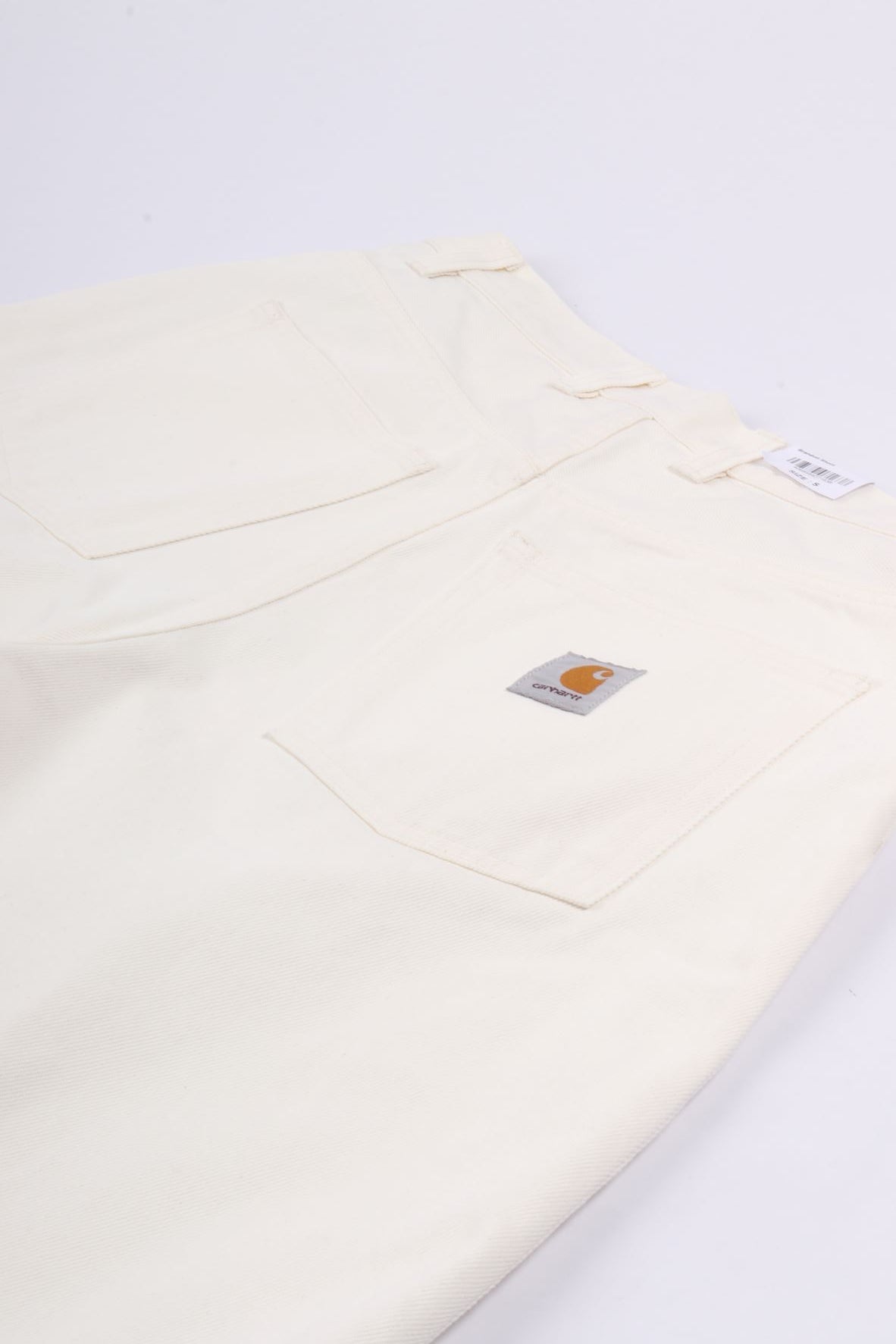 Brandon short white rinsed