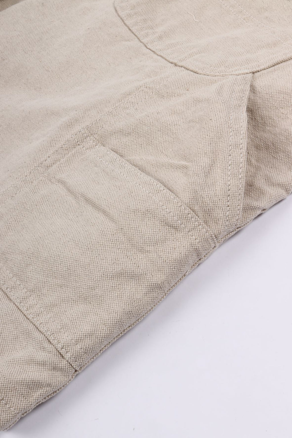 Walter single knee short natural rinsed