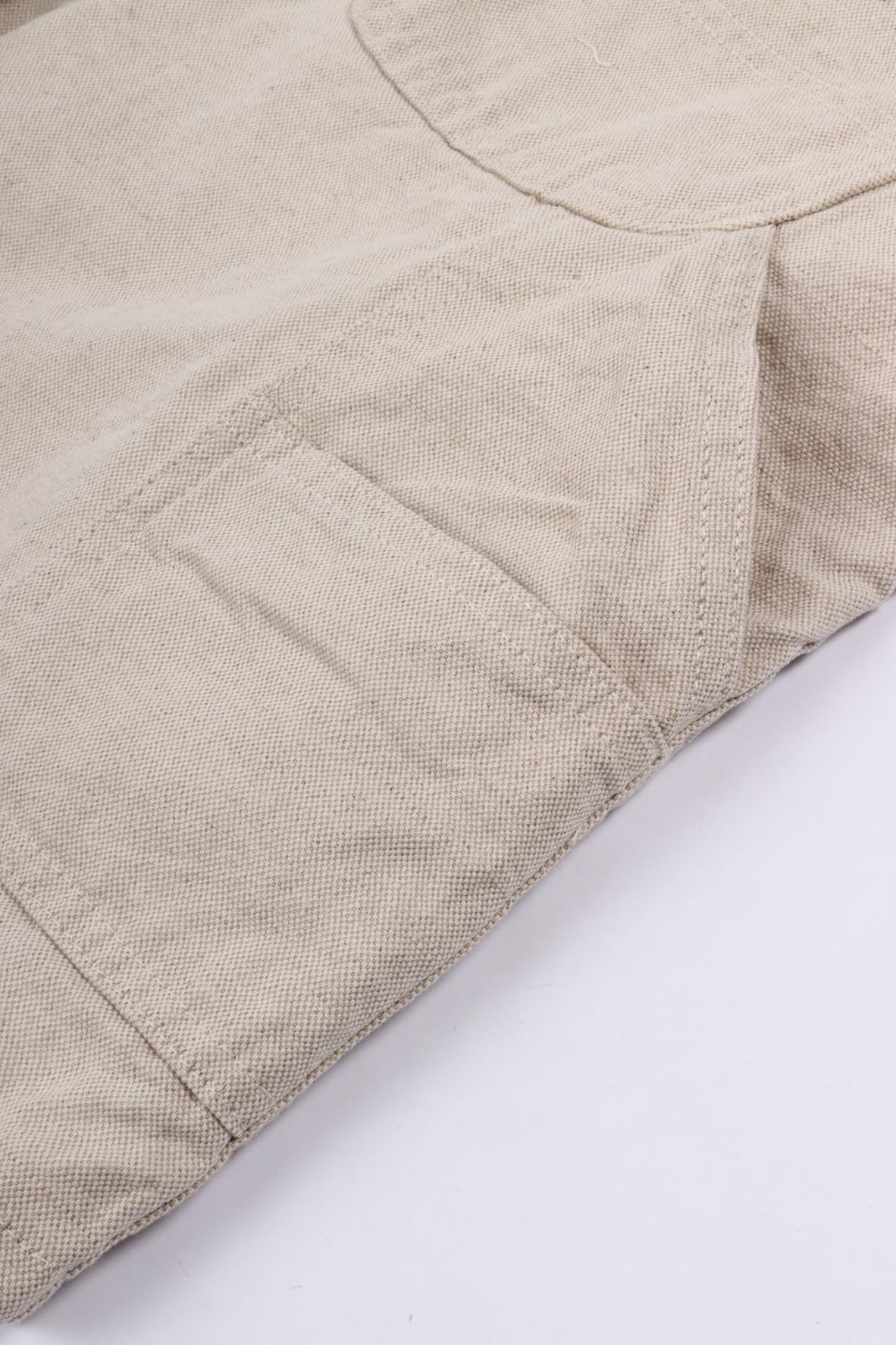 Walter single knee short natural rinsed