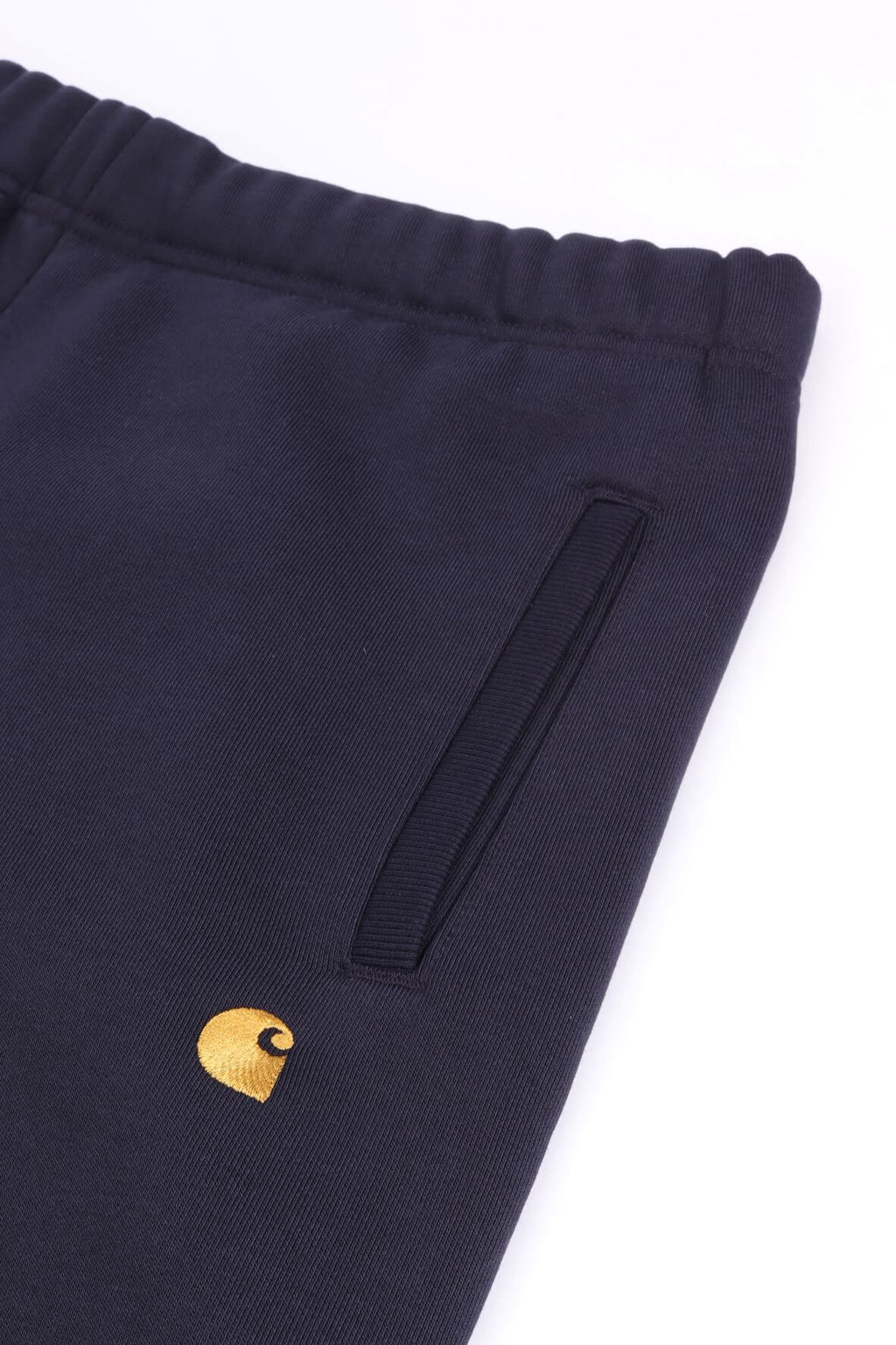 Chase sweat short dark navy / gold
