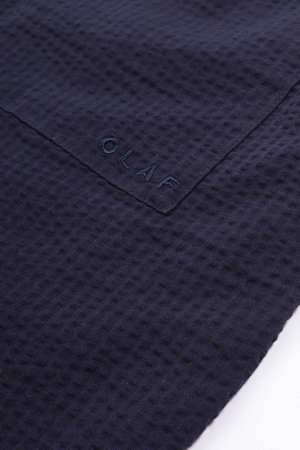 Seersucker shorts navy