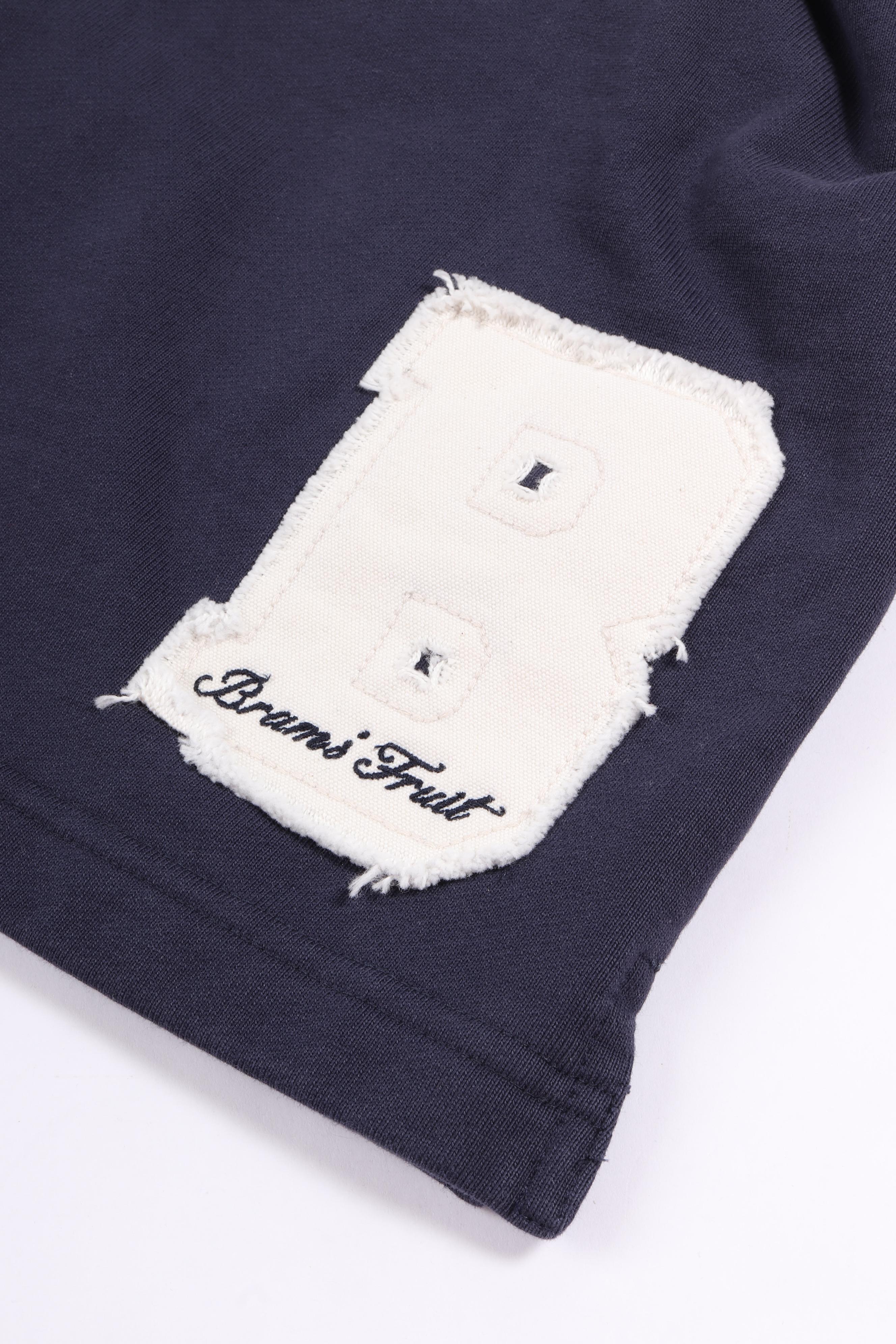 Varsity jogger shorts midnight blue