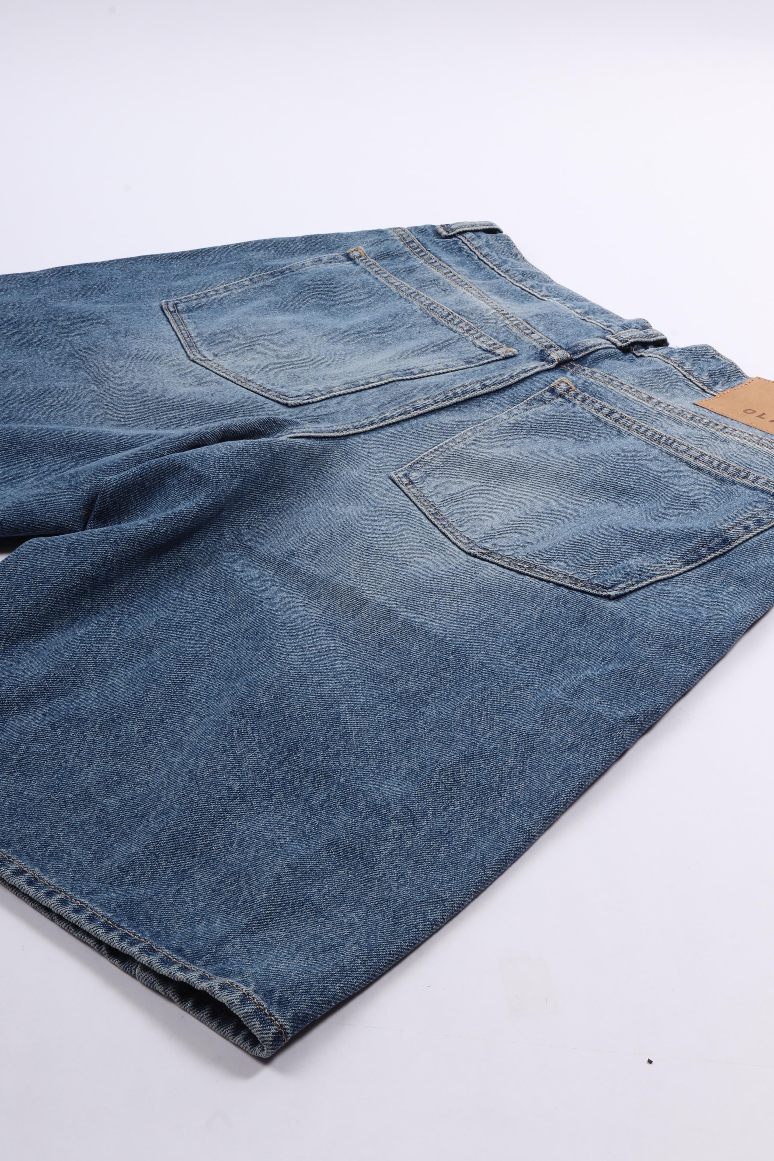 Denim shorts light indigo
