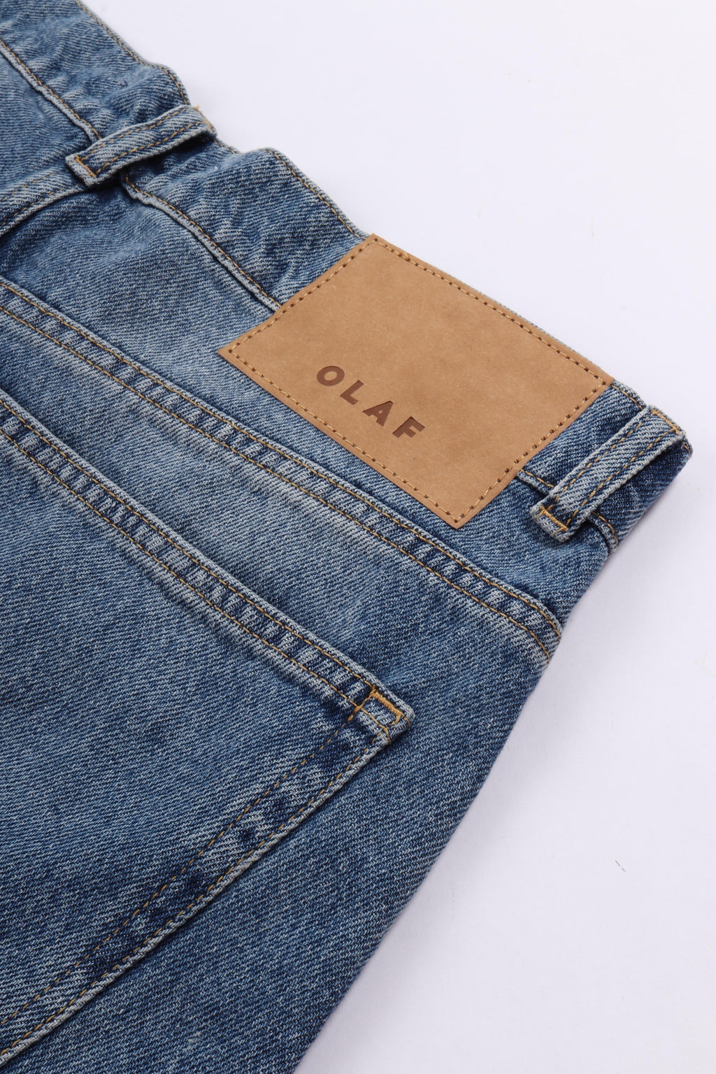 Denim shorts light indigo