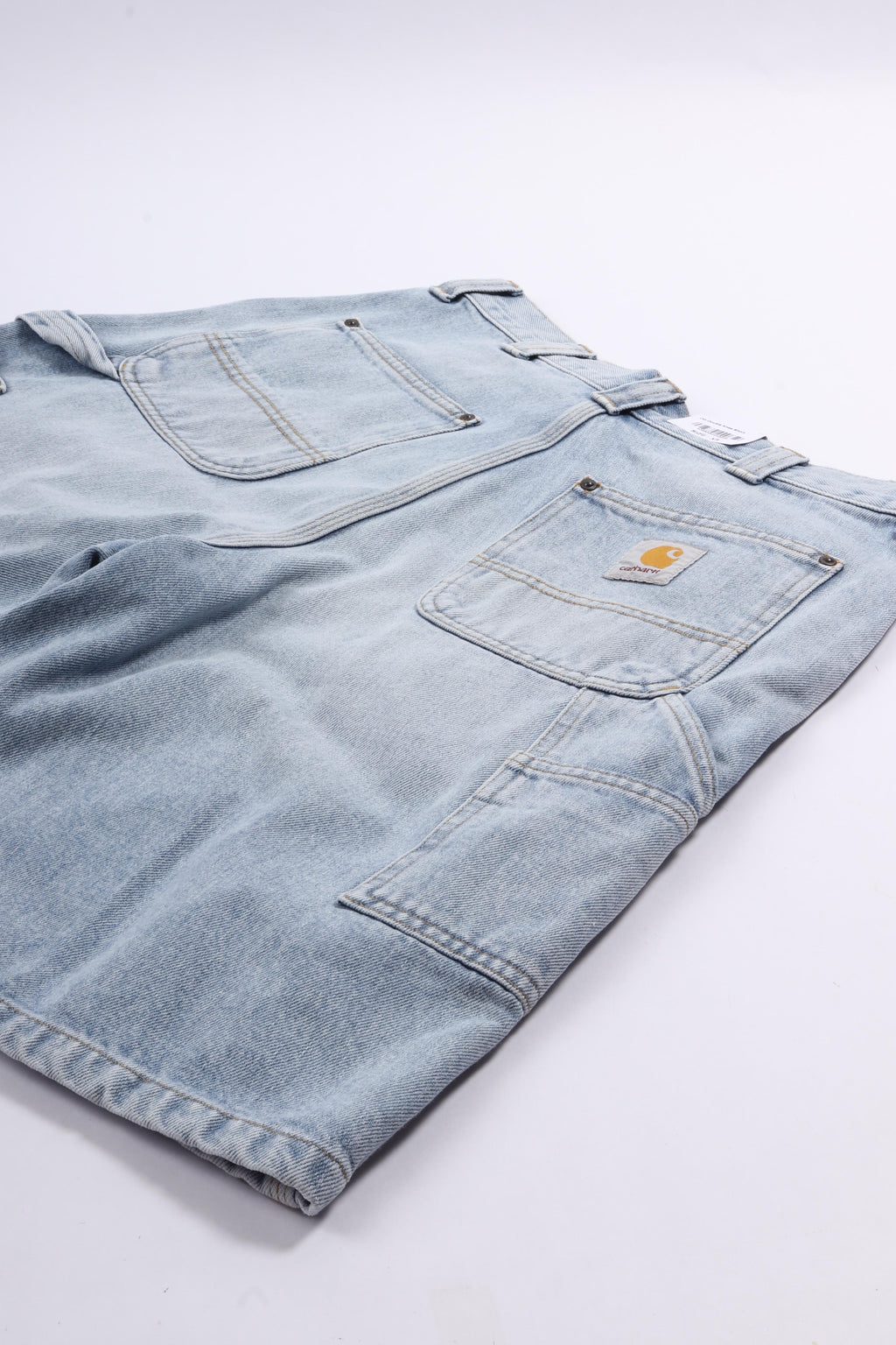 Og double knee short blue heavy worn