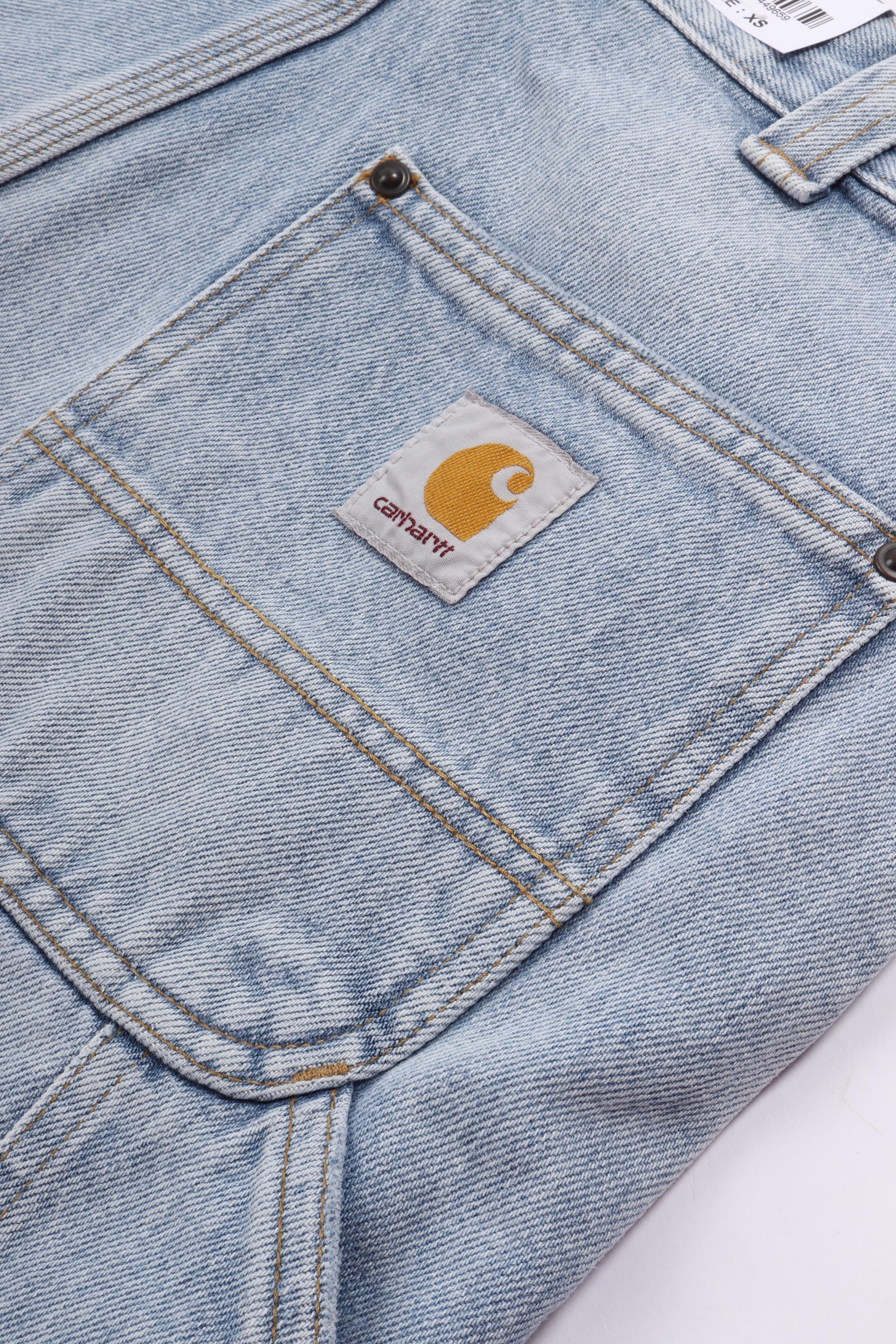 Og double knee short blue heavy worn
