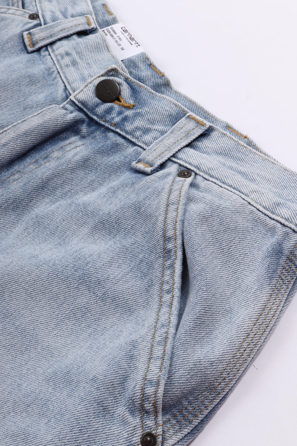 Og double knee short blue heavy worn