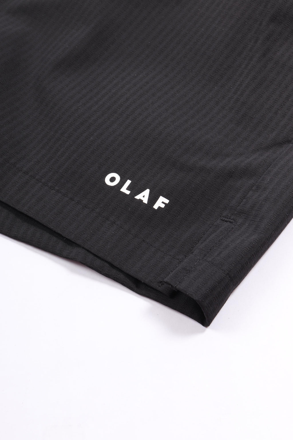 Texture regular swim shorts black
