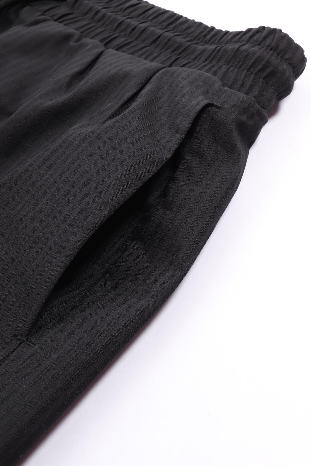Texture regular swim shorts black