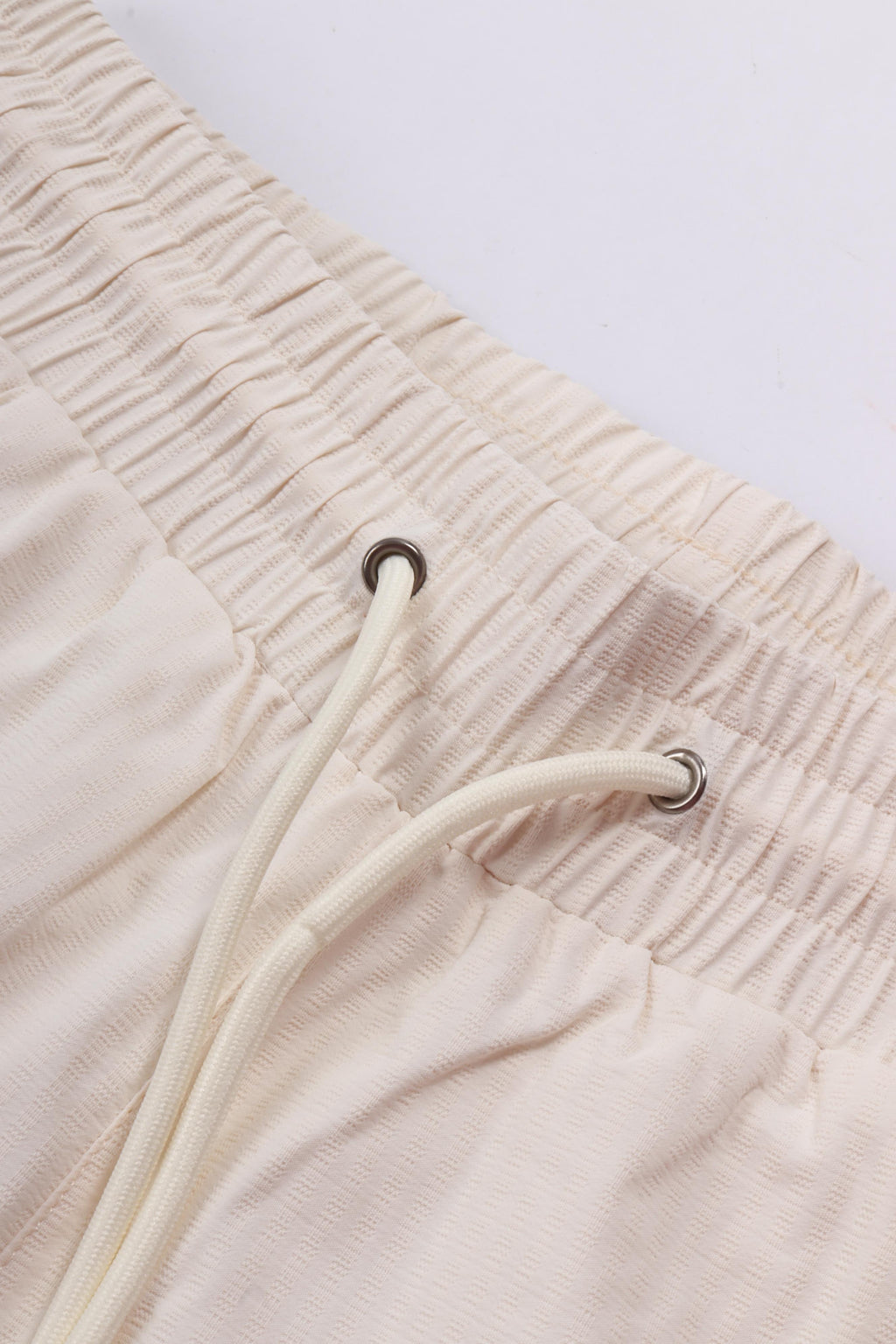 Texture regular swim shorts offwhite