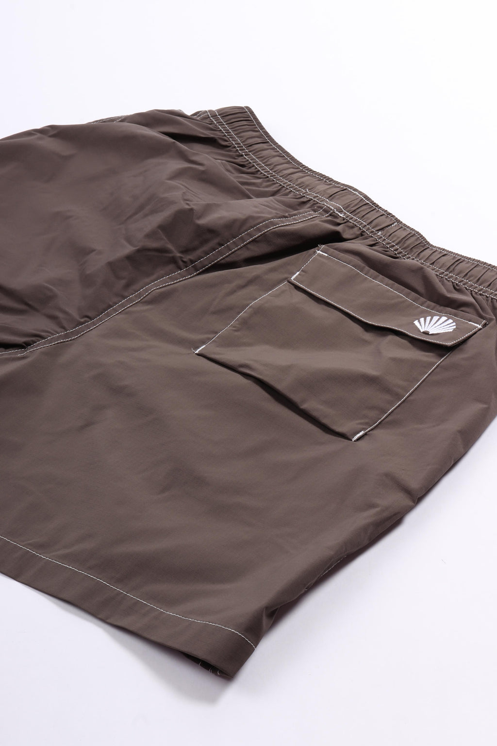 Contrast swimshort brown