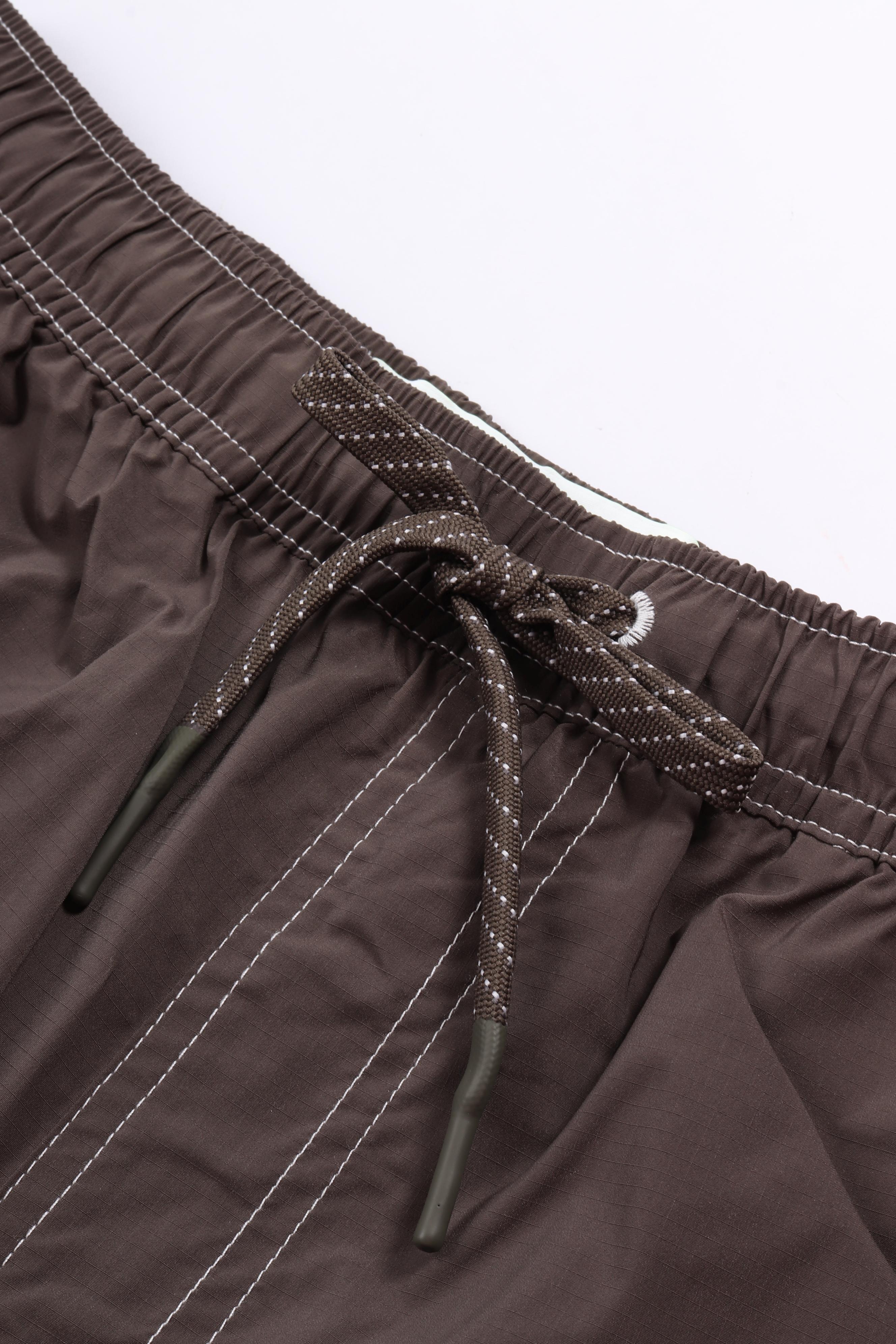 Contrast swimshort brown
