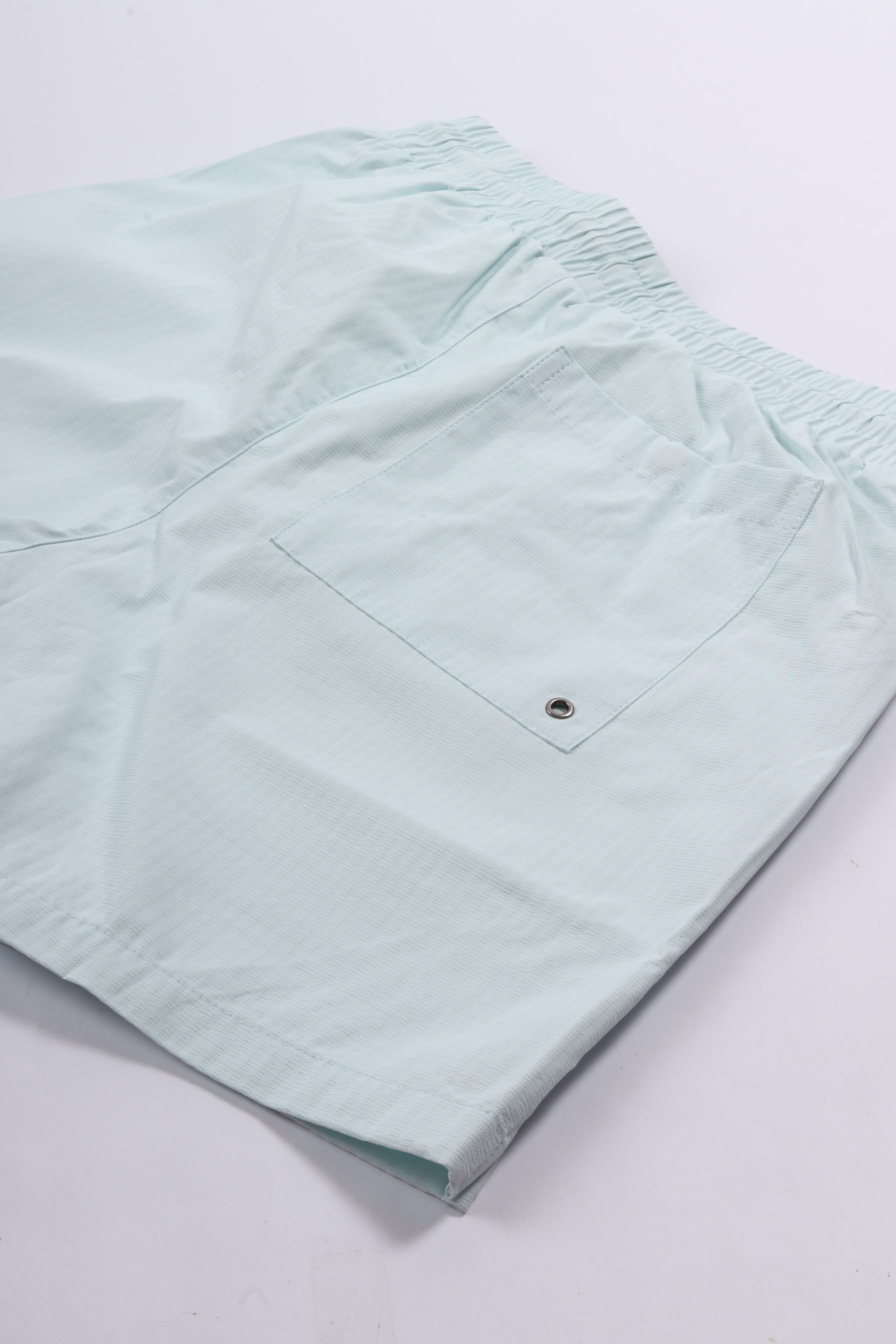 Texture regular swim shorts salt air