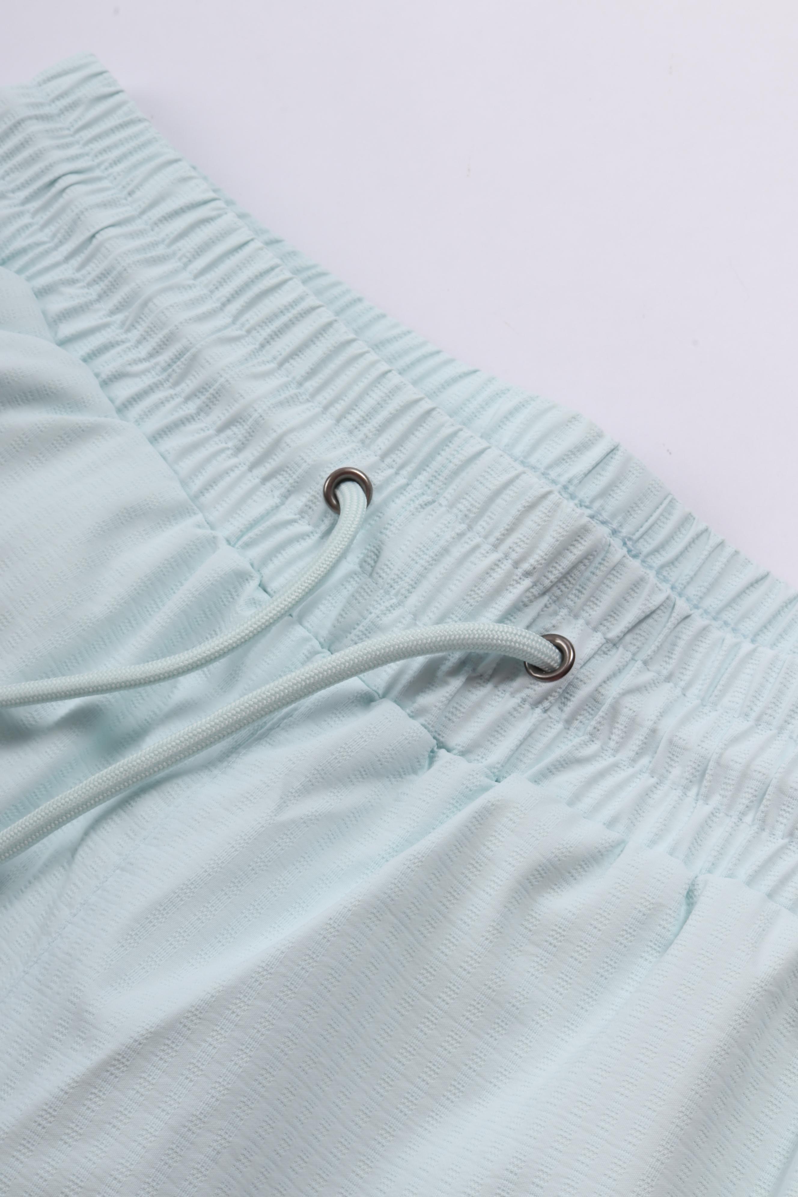 Texture regular swim shorts salt air