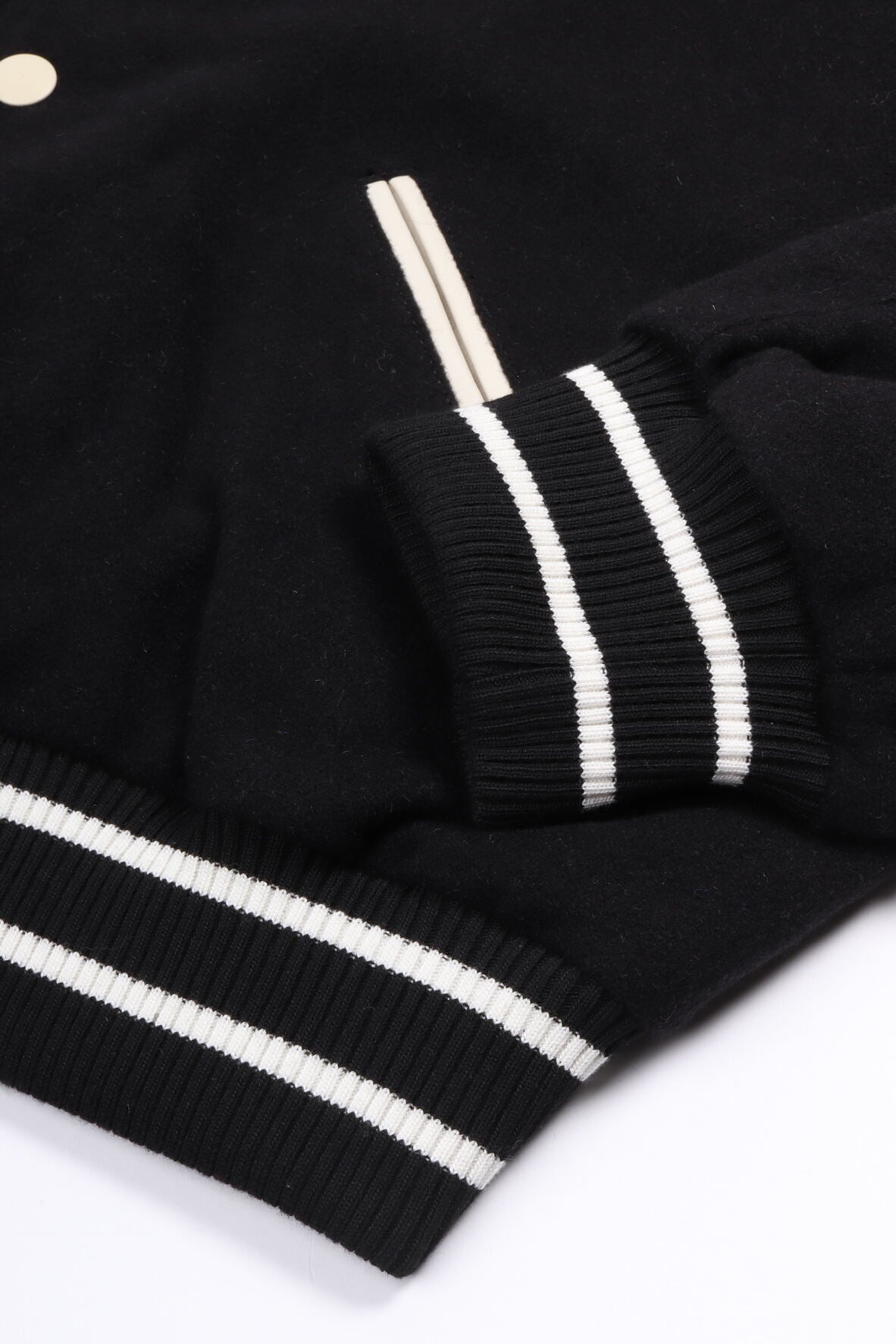 Teddy blouson black