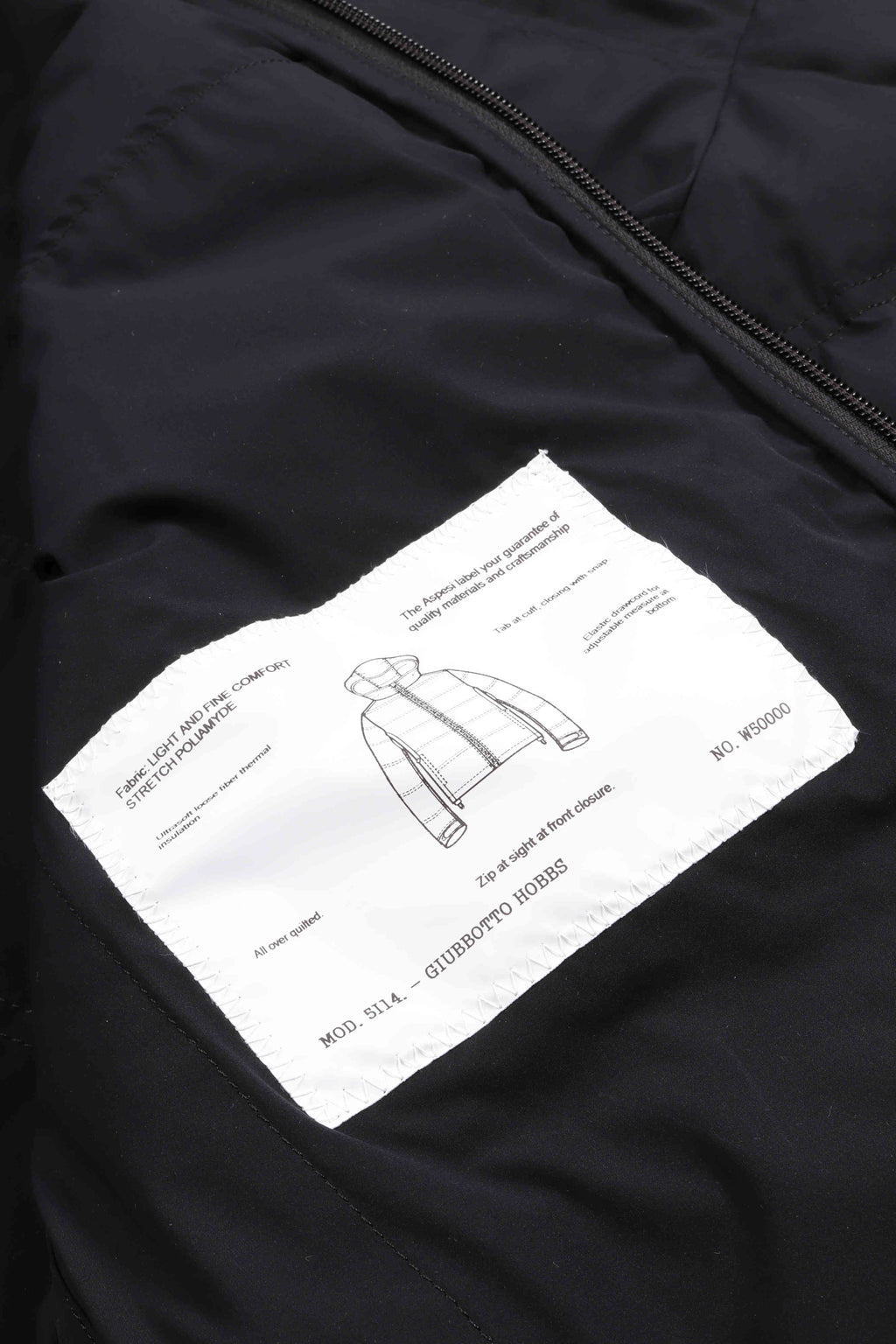 Giubbotto hobbs 01241 - black