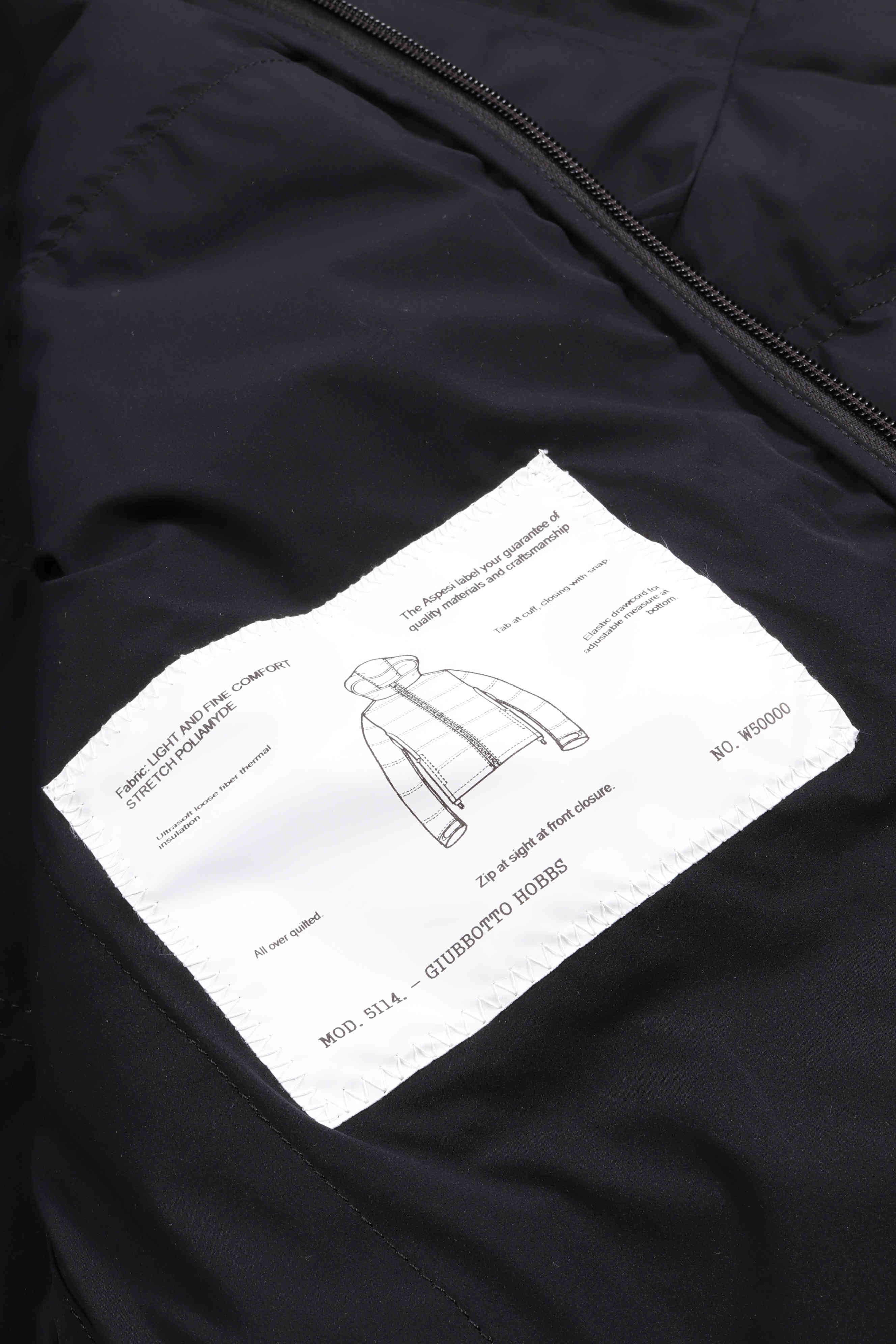 Giubbotto hobbs 01241 - black