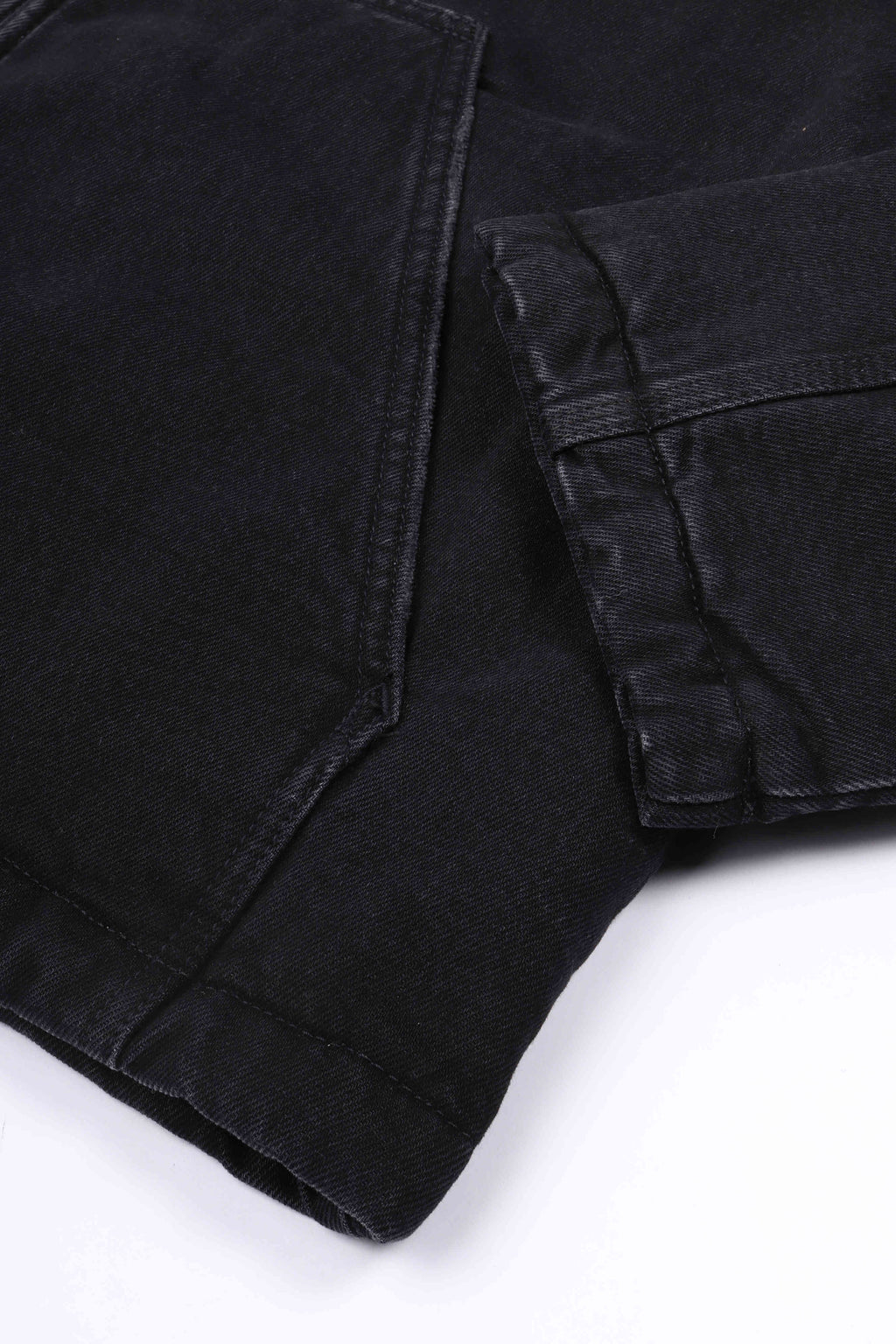 Cleveland jacket black stone wash