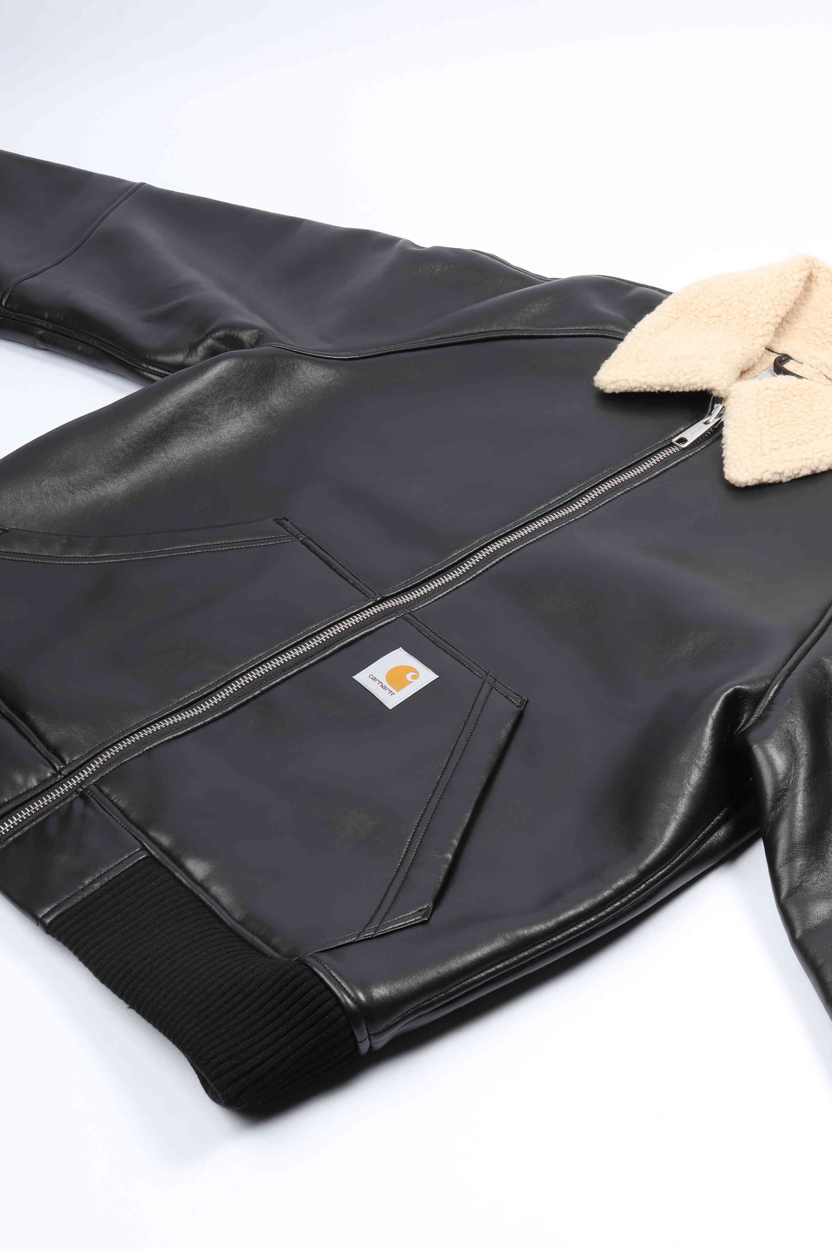 Shepton jacket black / natural