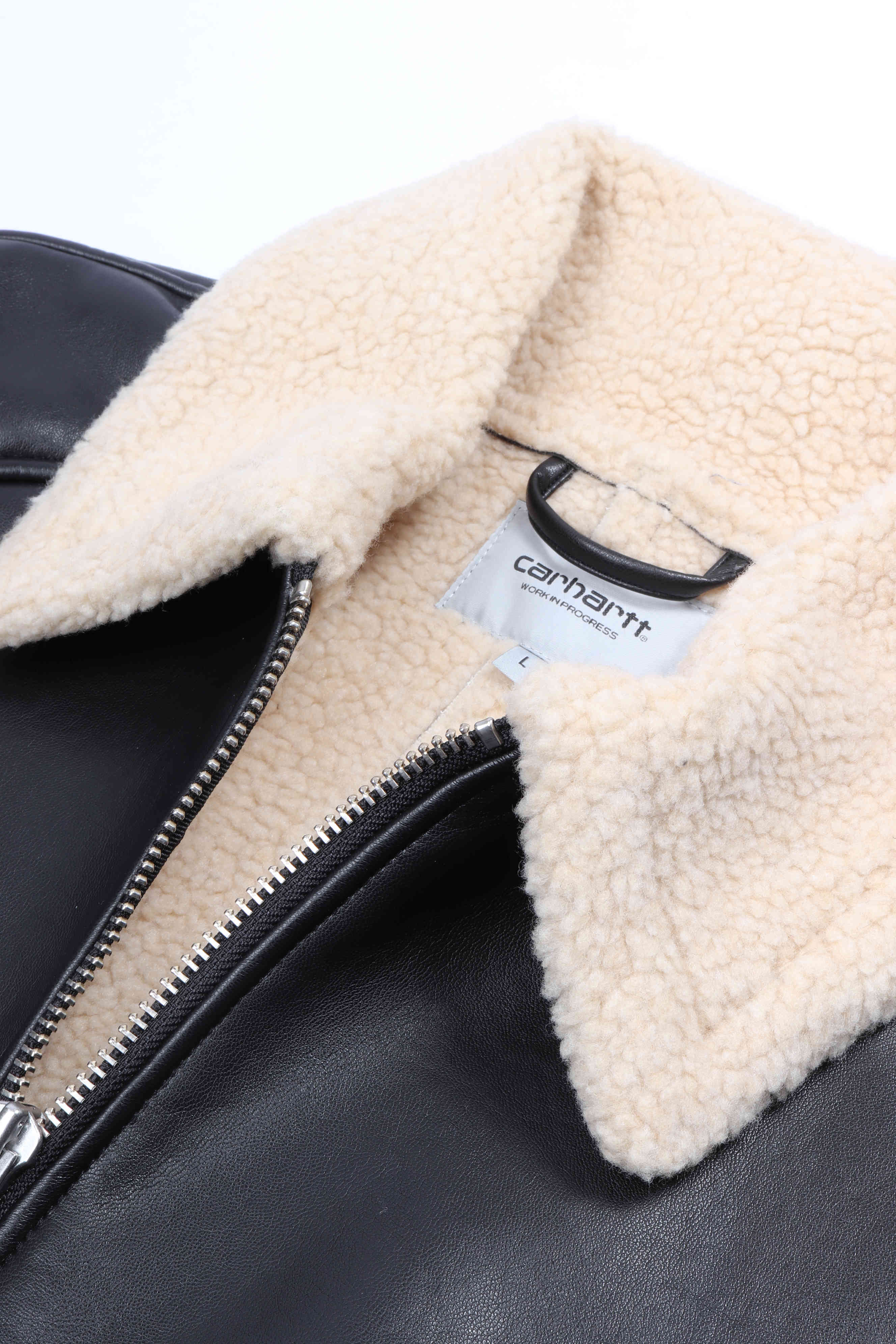 Shepton jacket black / natural