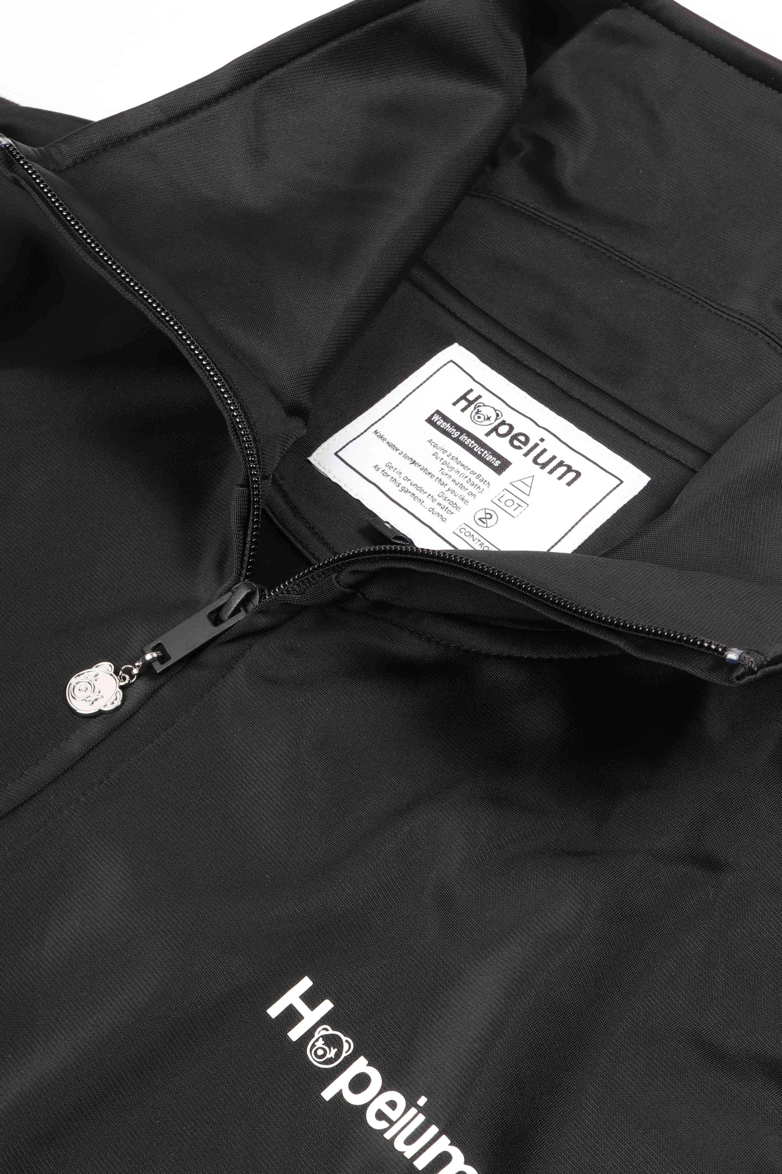 Track jacket black