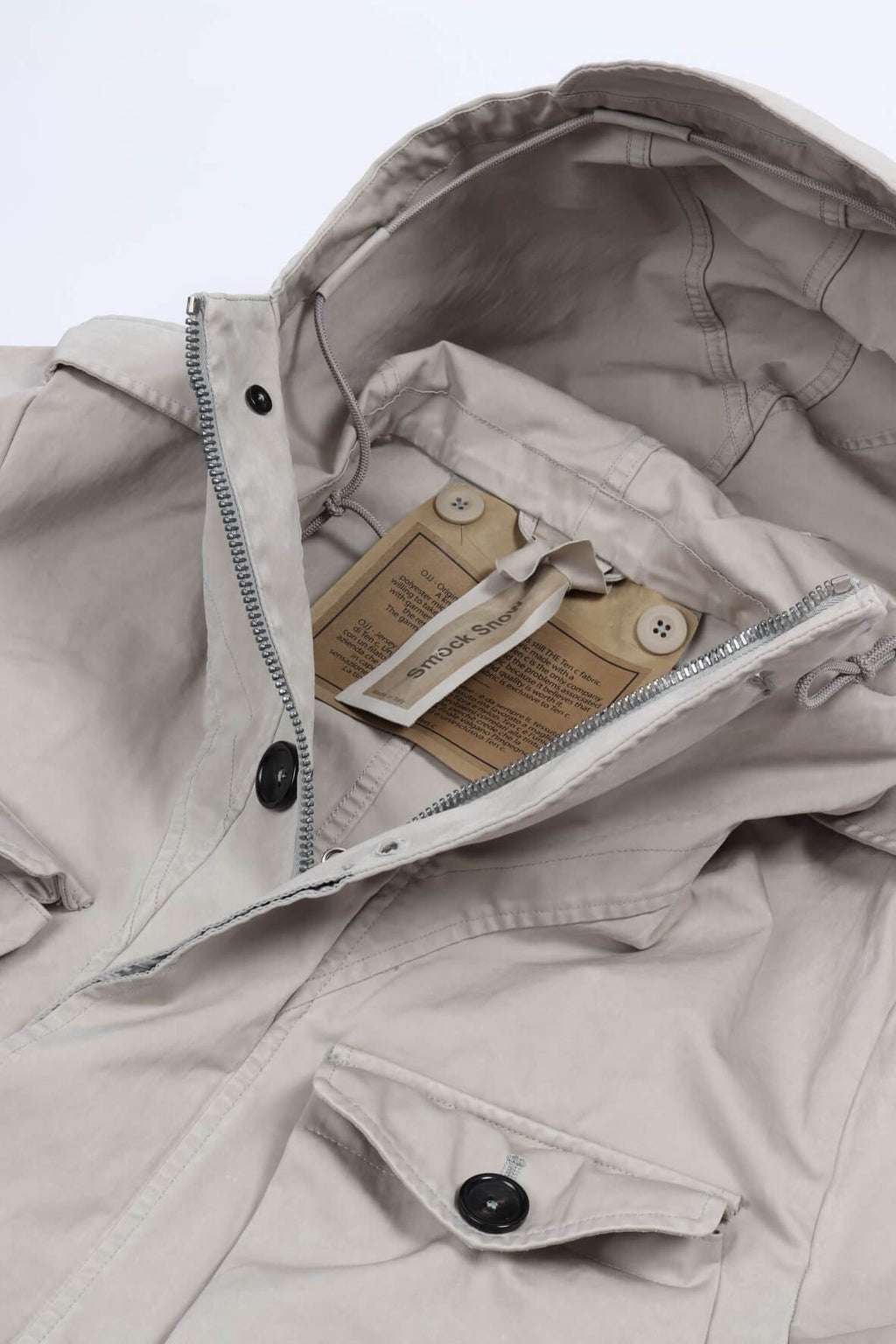 Smock snow pale taupe