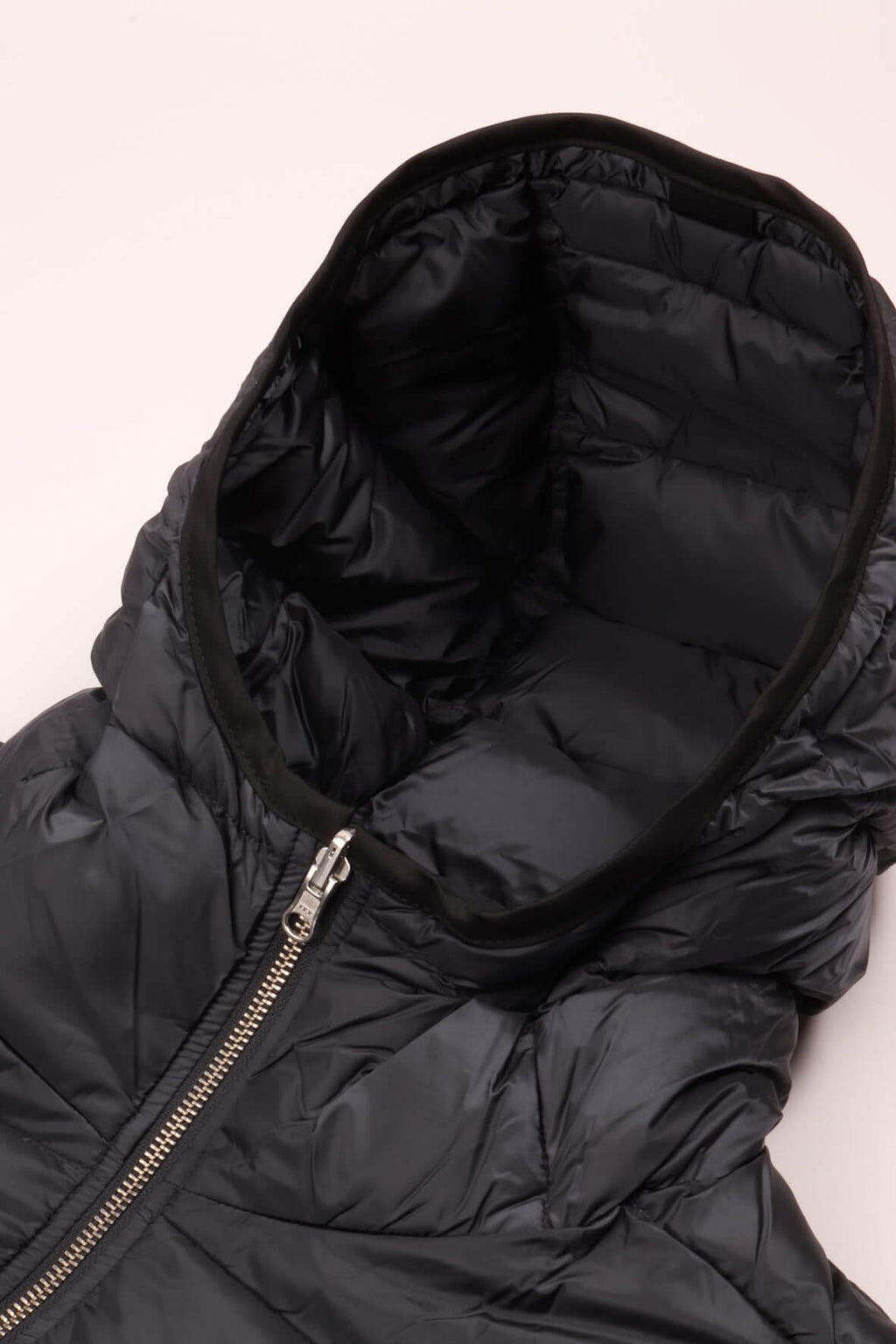 Down liner hooded eclipse grey
