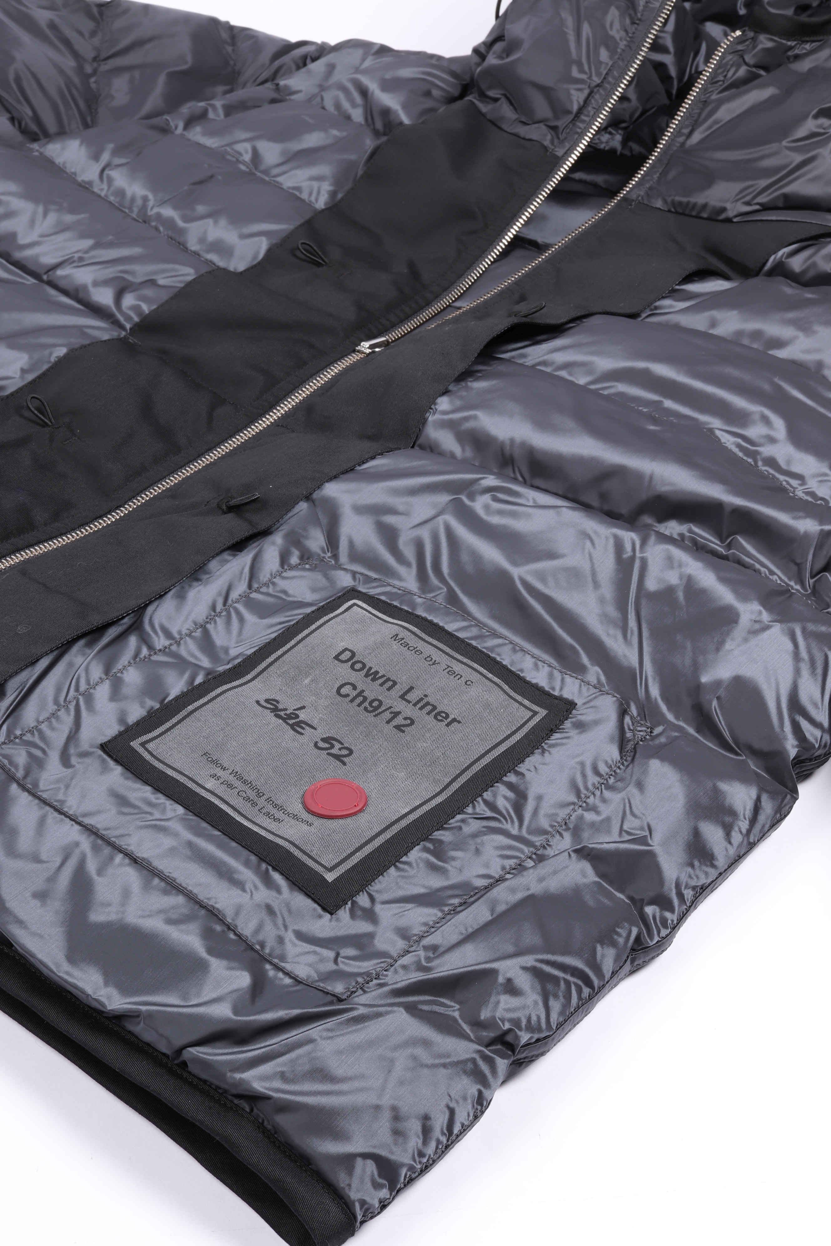 Down liner hooded 979 - grigio ecl